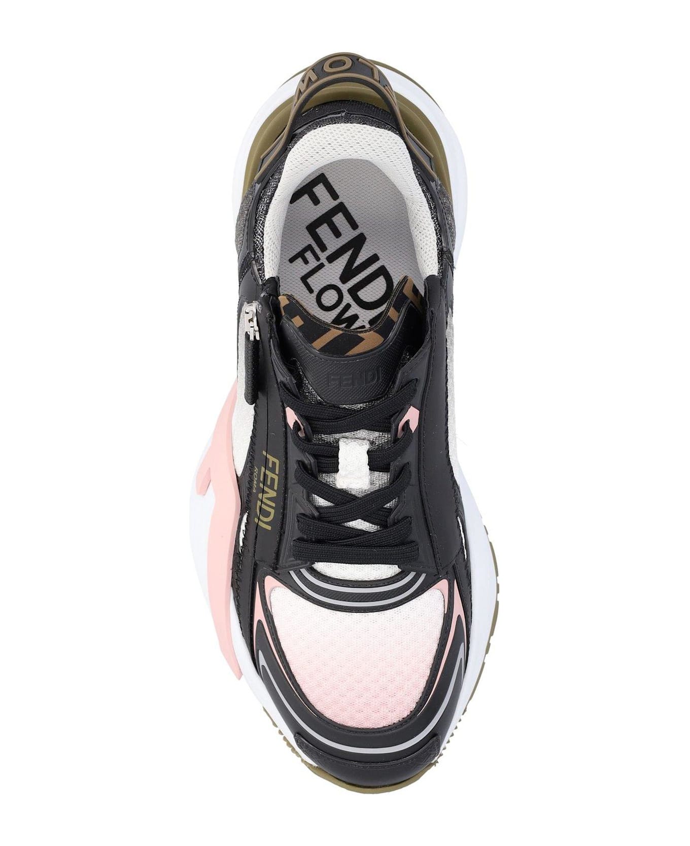 Fendi Flow Low-top Sneakers - Nero