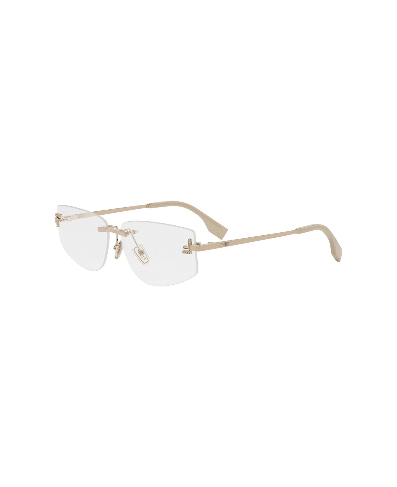 Fendi Eyewear Fendi Fe5116us Fendi First Crystal 028 Oro Rosa Glasses - Oro Rosa