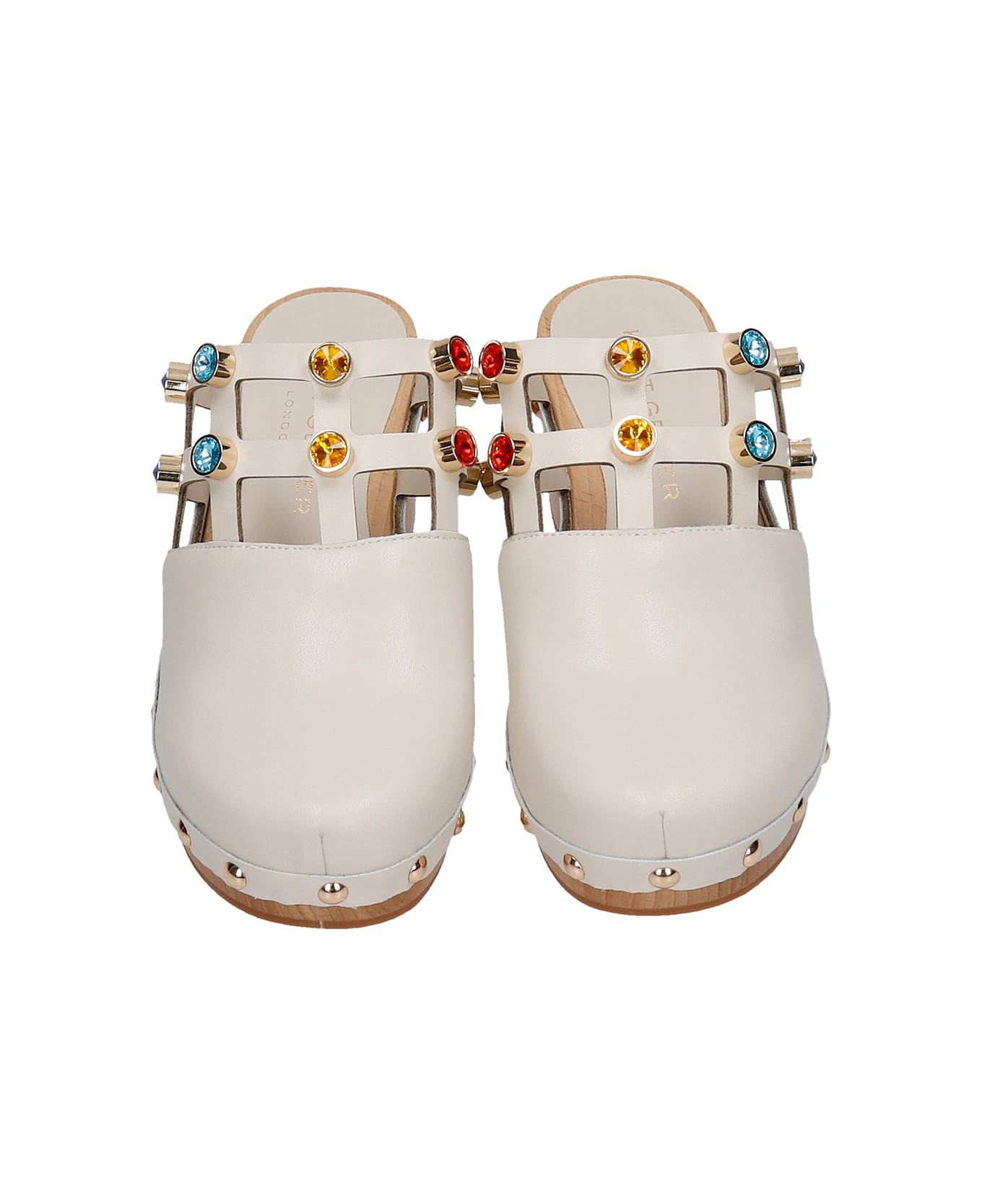 Kurt Geiger Oona  Flats In Beige Leather - beige