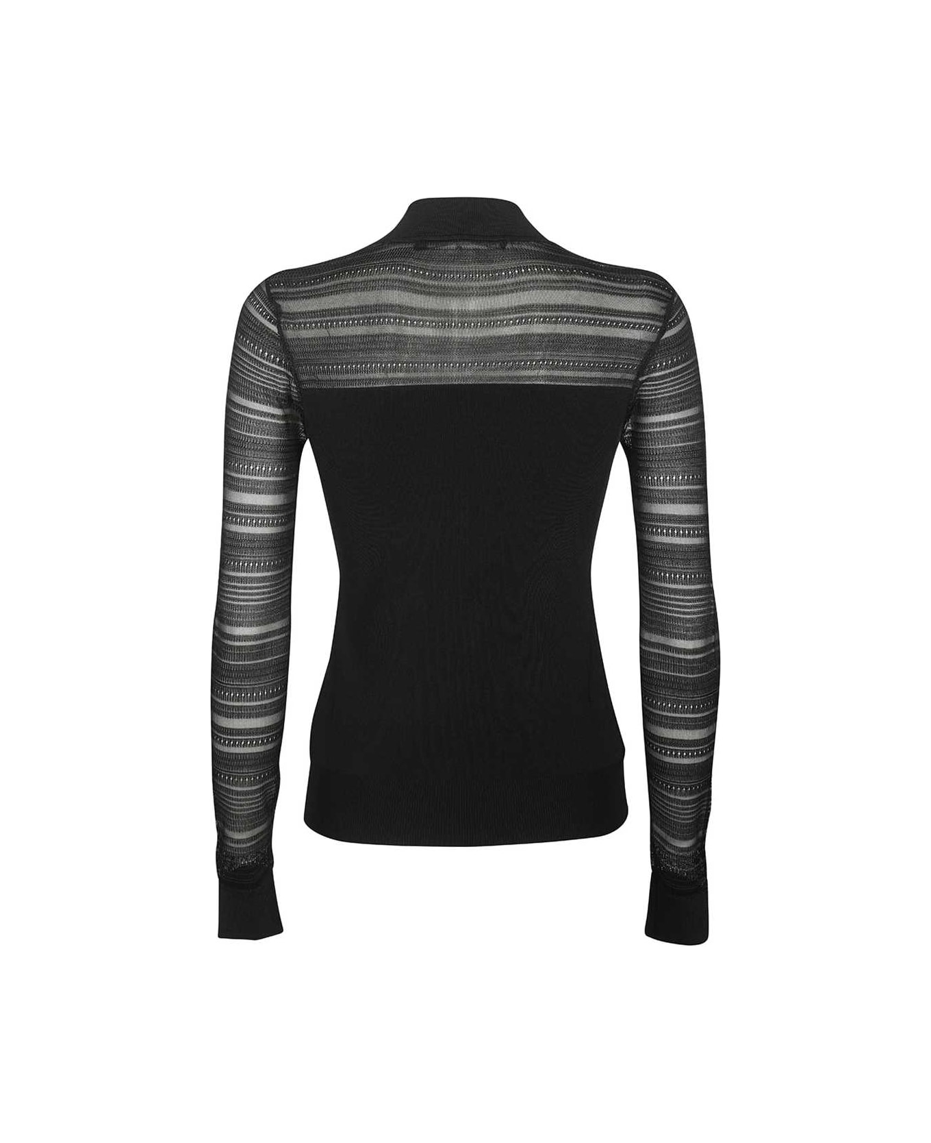 Karl Lagerfeld Turtleneck Sweater - black ニットウェア