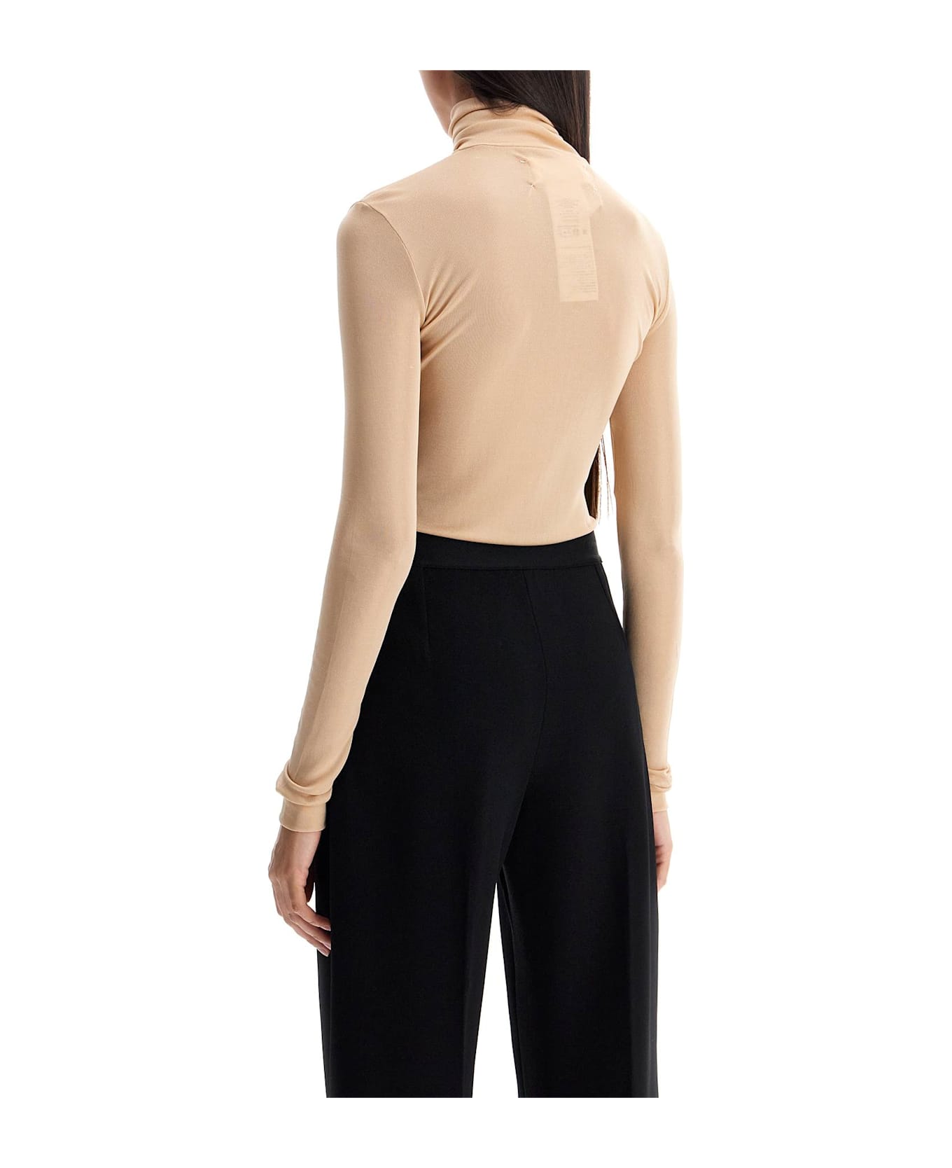 Maison Margiela High-necked Body Suit - NUDE