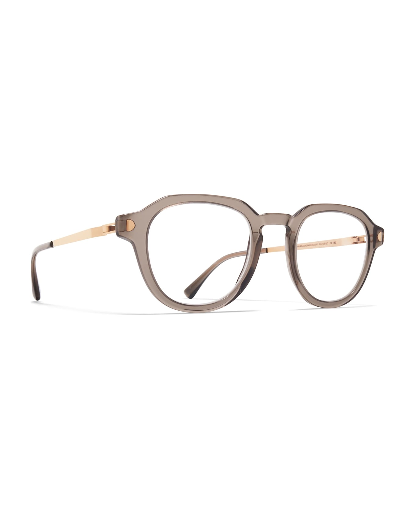 Mykita Elbert - Clear Ash / Champagne Gold Rx Glasses - grey