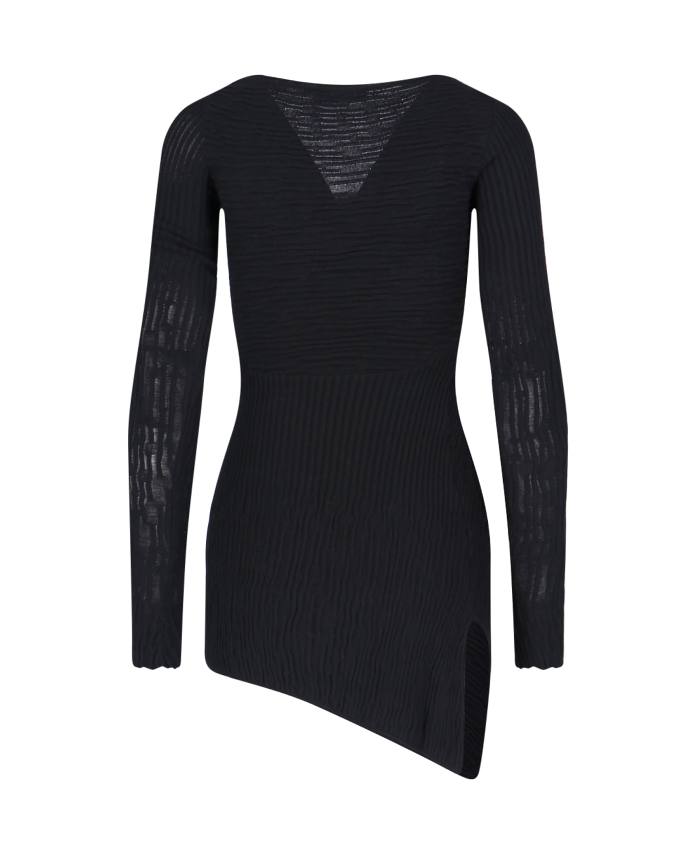 The Attico 'desai' Mini Dress - Black