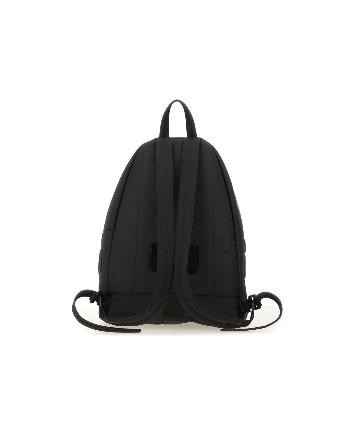 Moschino Backpack With Logo - BLACK