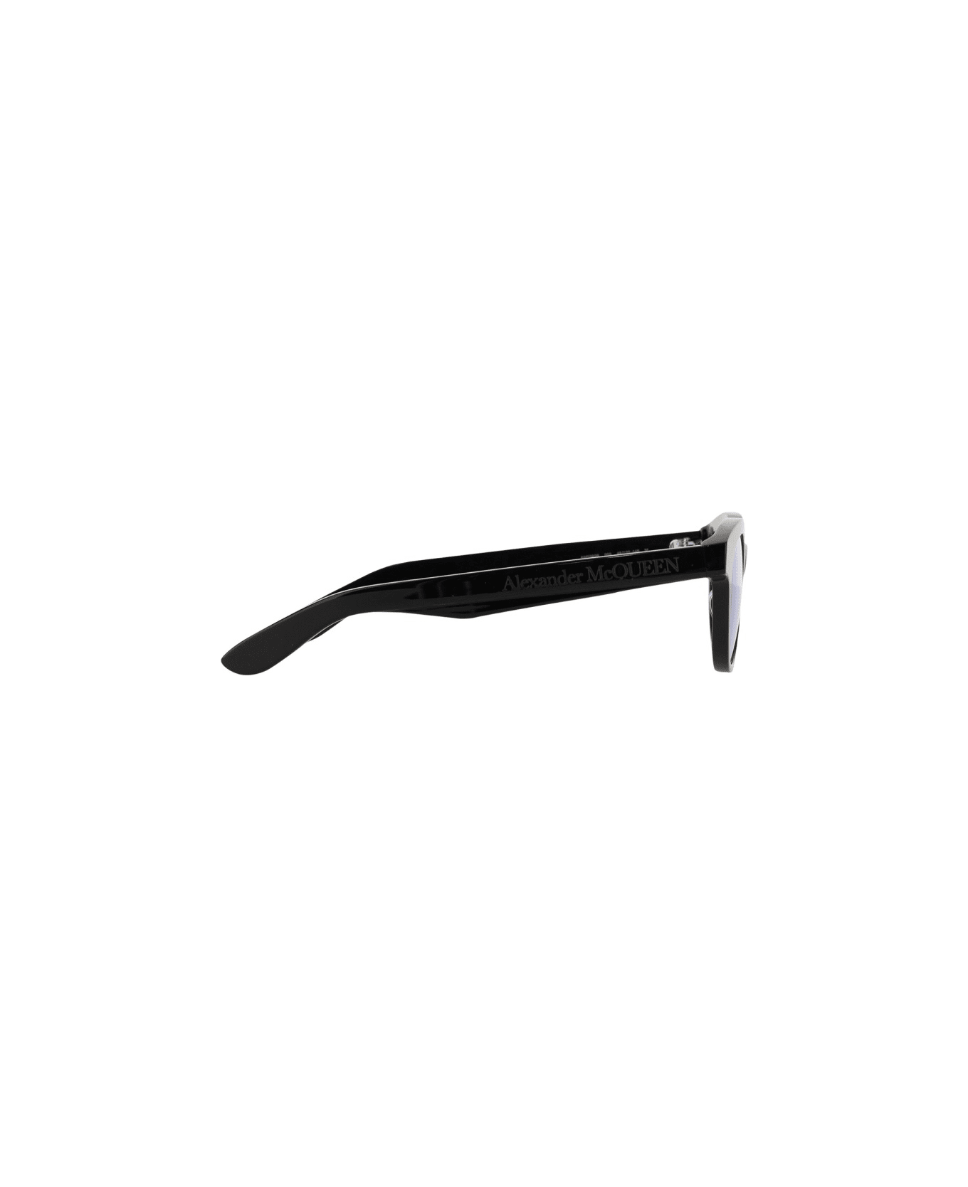 Alexander McQueen Eyewear Acetate Sunglasses - BLACK