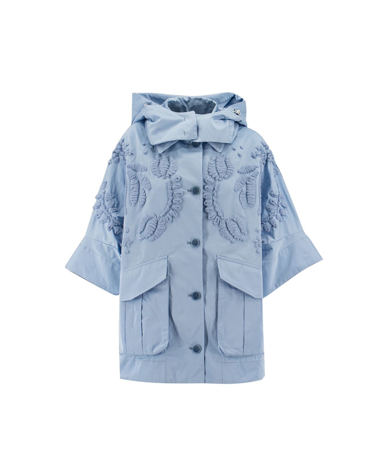 Ermanno Scervino Beige Blue Belt Wrap Beachwear Waist main image 1