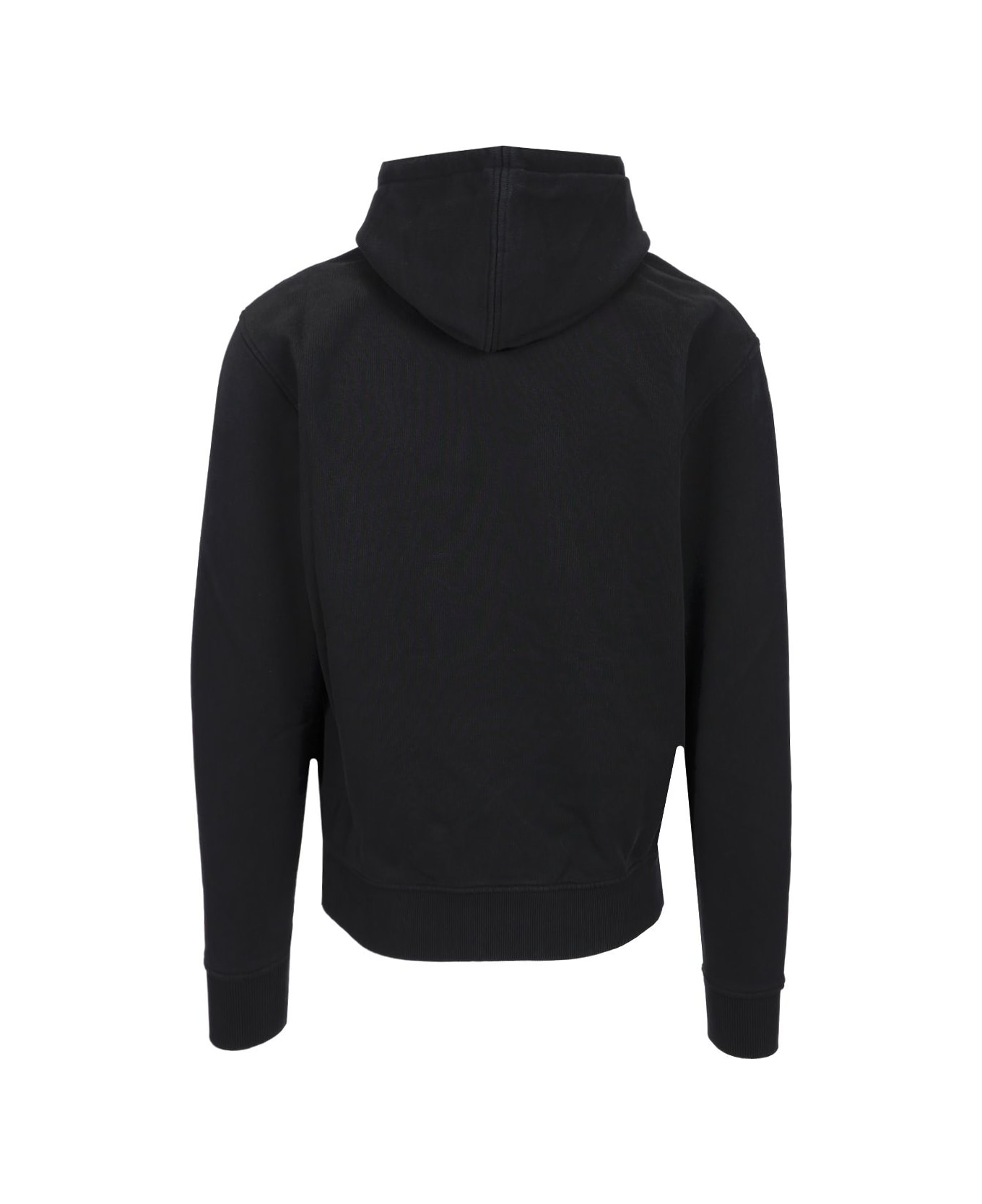 Ami Alexandre Mattiussi Ami De Coeur Hoodie Black - BLACK