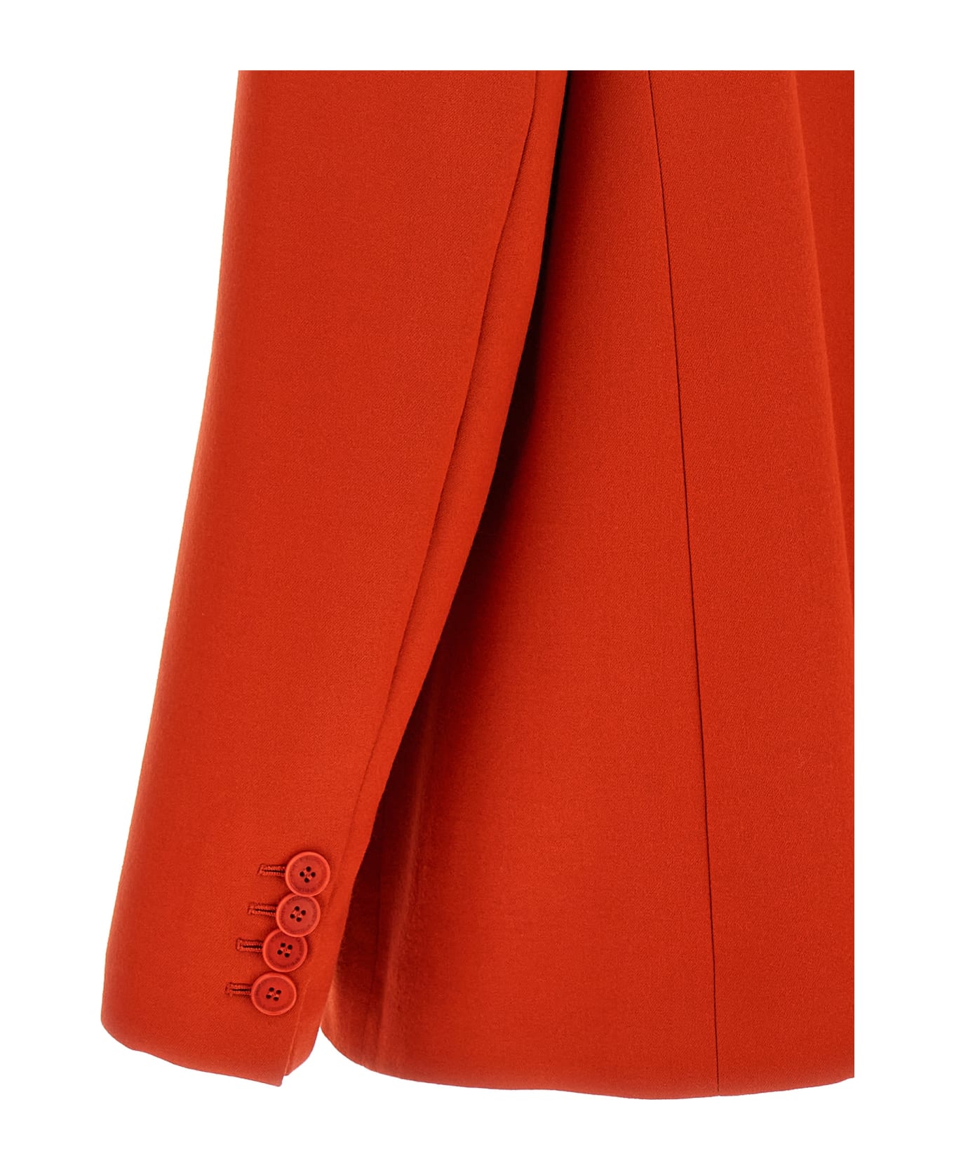 Stella McCartney Double-breasted Wool Blazer - Red