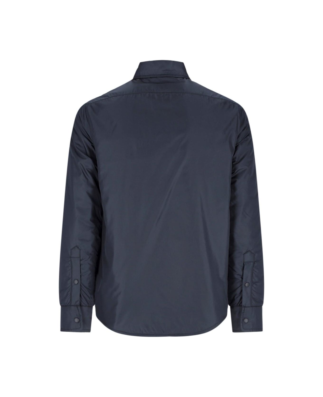 Aspesi 'glue' Shirt Jacket - Blu navy ジャケット