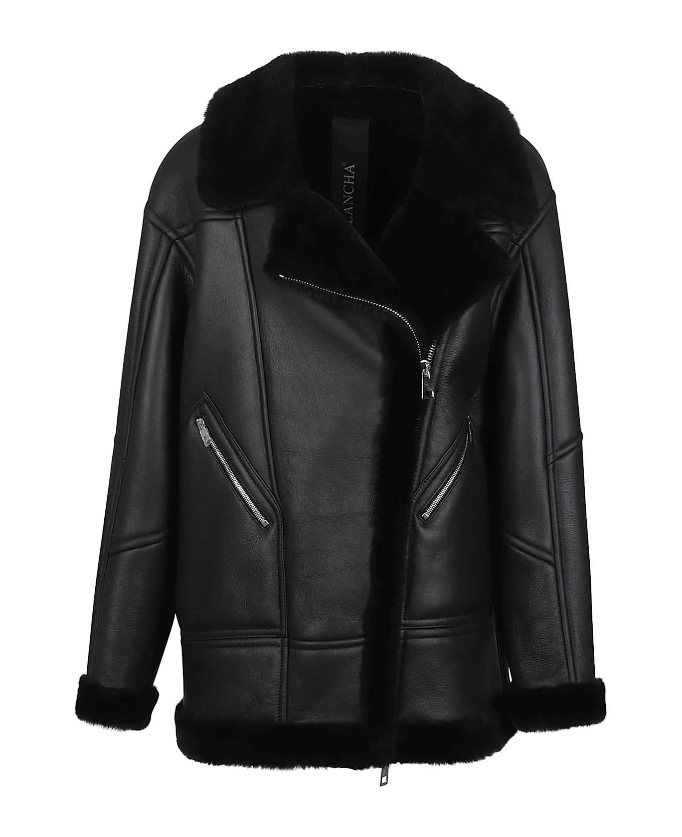 ジャケット BLANCHA Women Jackets 24150301 BLACK ジャケット BLANCHA Women Jackets 24150301 BLACK ブラック（黒