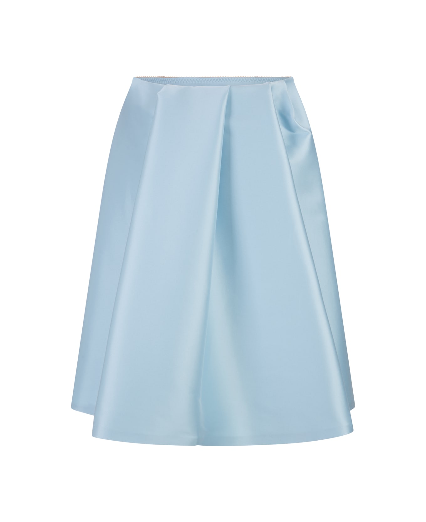 SportMax Light Blue Polyester Blend Beira Skirt - Blu