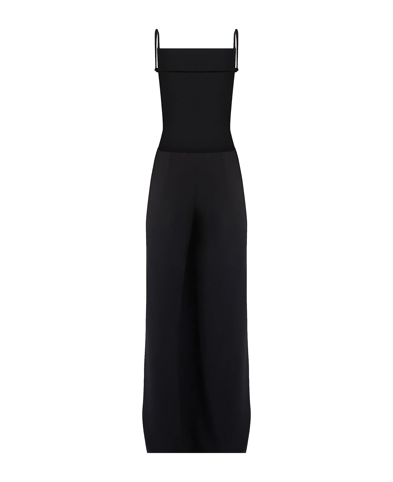 Courrèges Infinity Allover Jumpsuit - Black