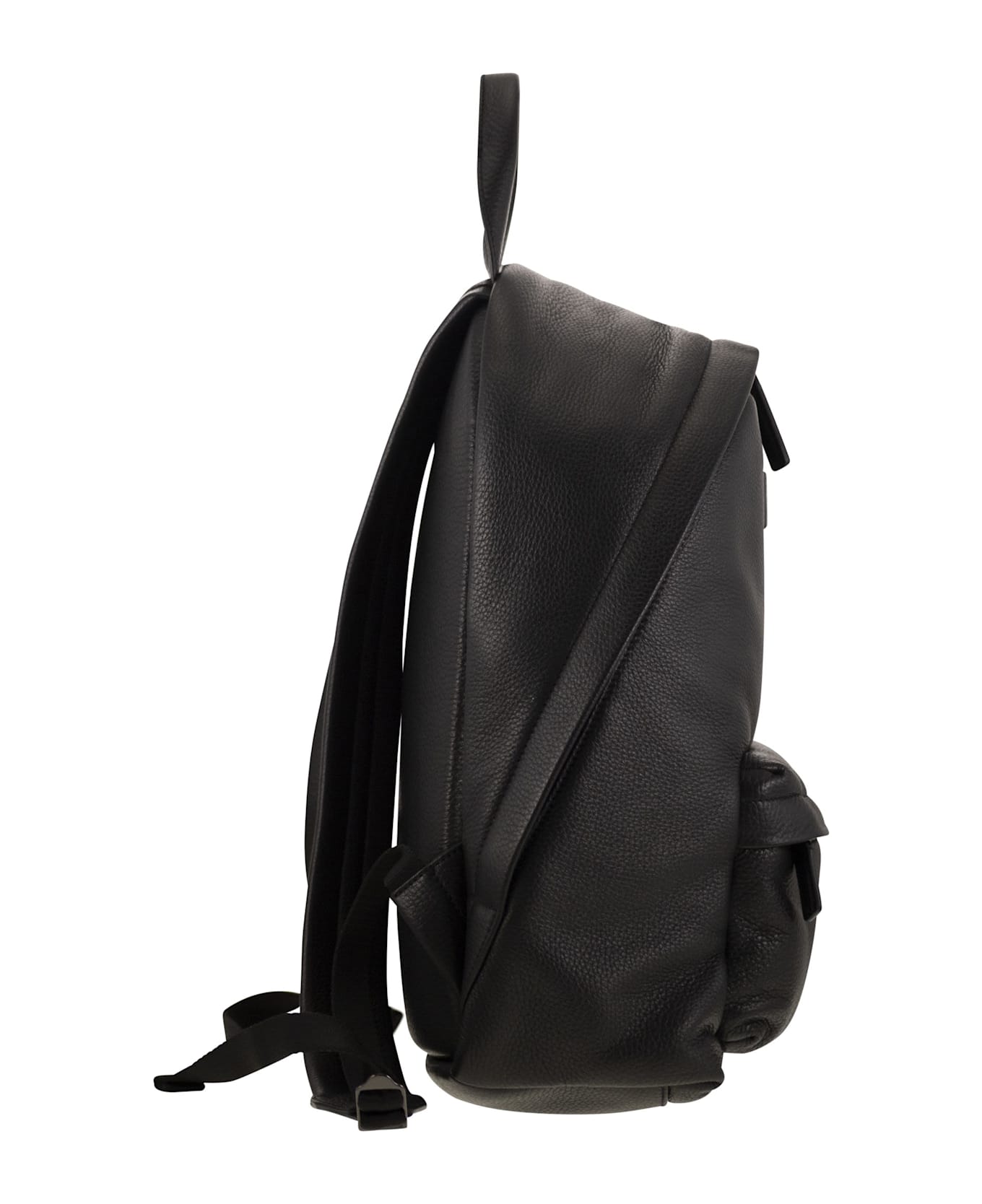 Kiton Deerskin Backpack - Black