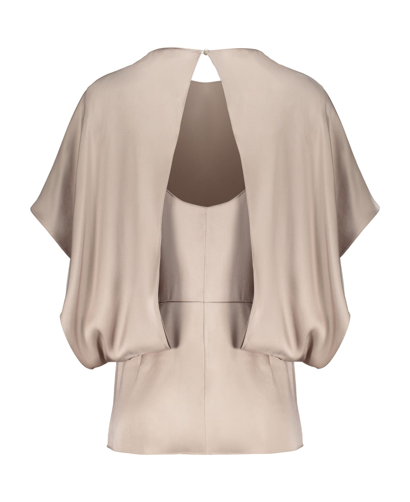 Fendi Silk Blouse - turtledove