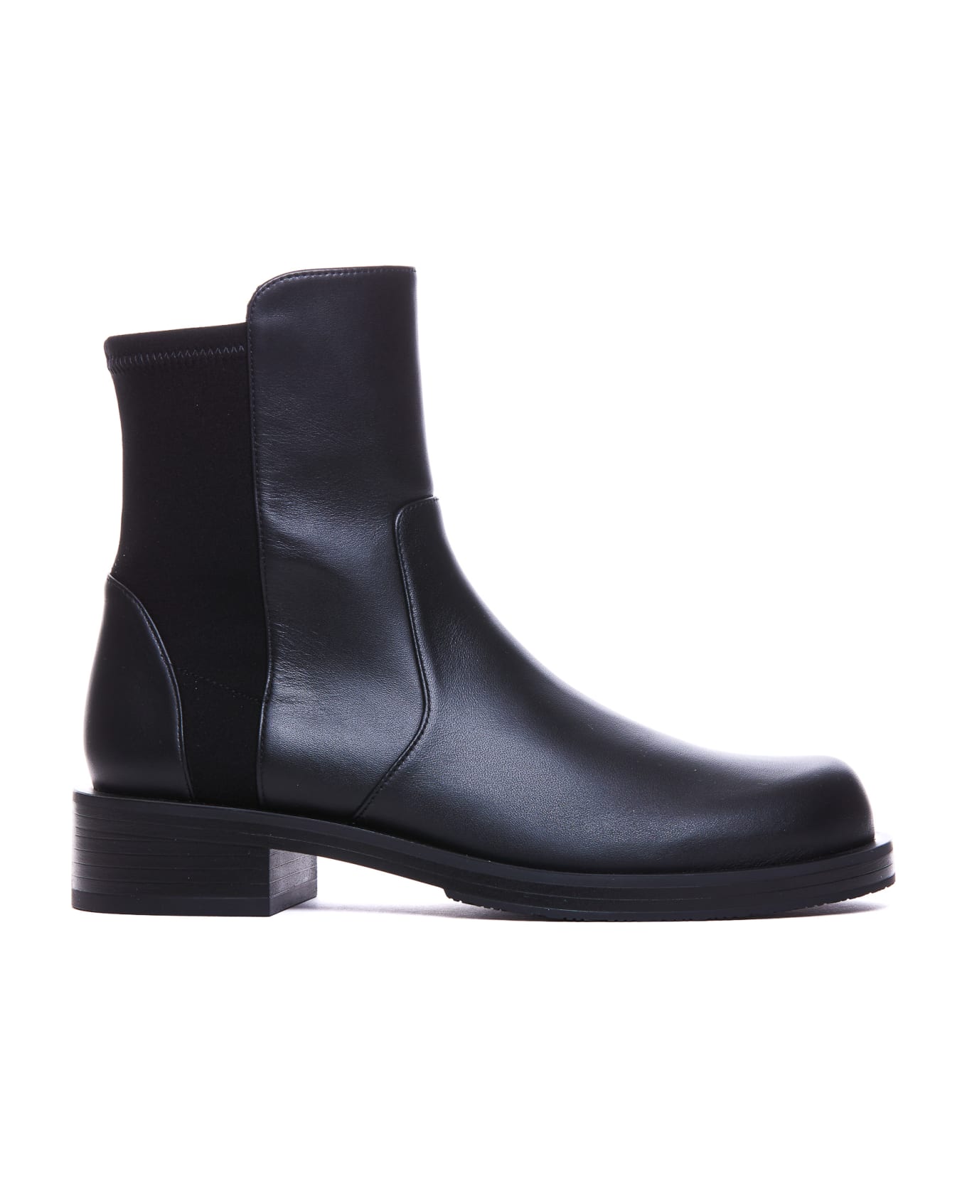 Stuart Weitzman Bold Booties - Black