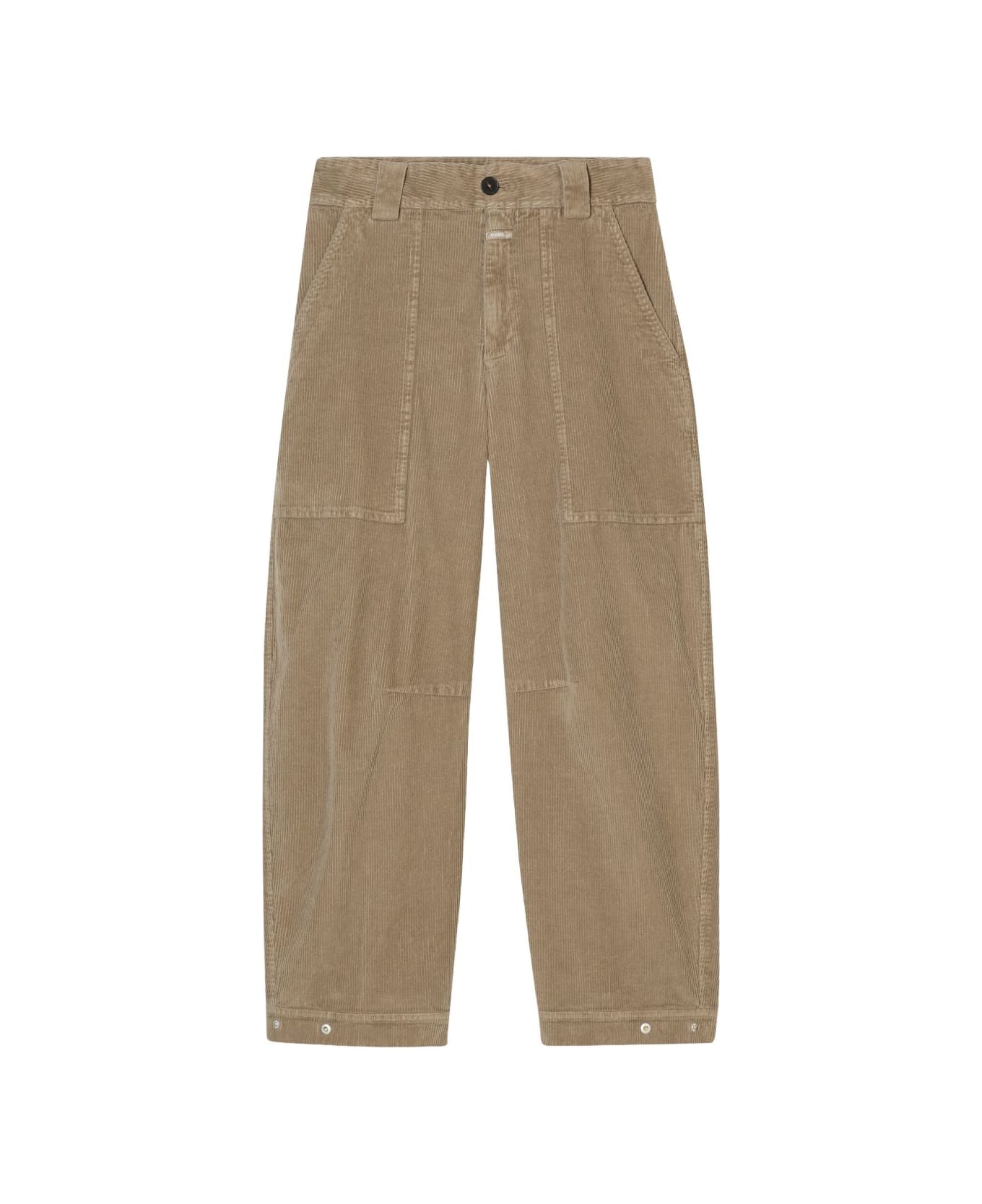 Closed Rhannon Cotton Trousers - Clay beige