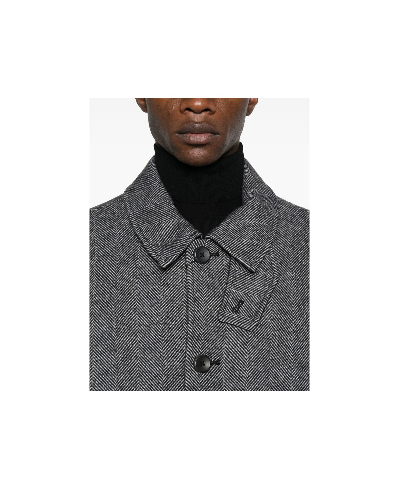 Calvin Klein Coat - BLACK