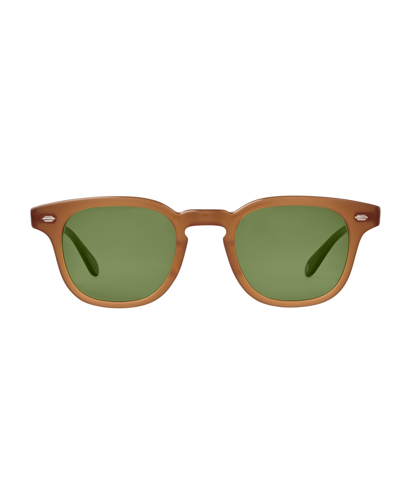 Garrett Leight Sherwood Sun Summer Sun/pure Green Sunglasses - Summer Sun/Pure Green