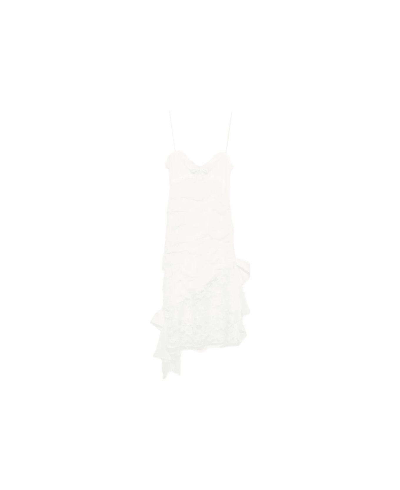 Alessandra Rich Dress - WHITE