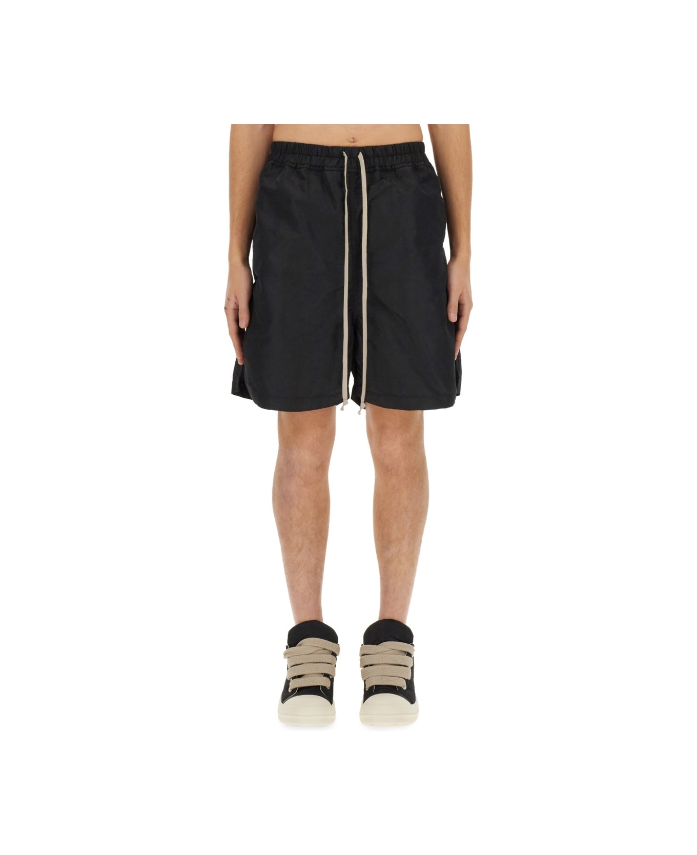 DRKSHDW Nylon Bermuda Shorts - BLACK