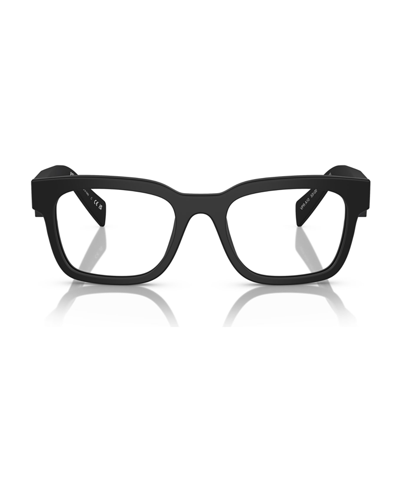 Prada Eyewear Pr A10v Matte Black Glasses - Matte Black
