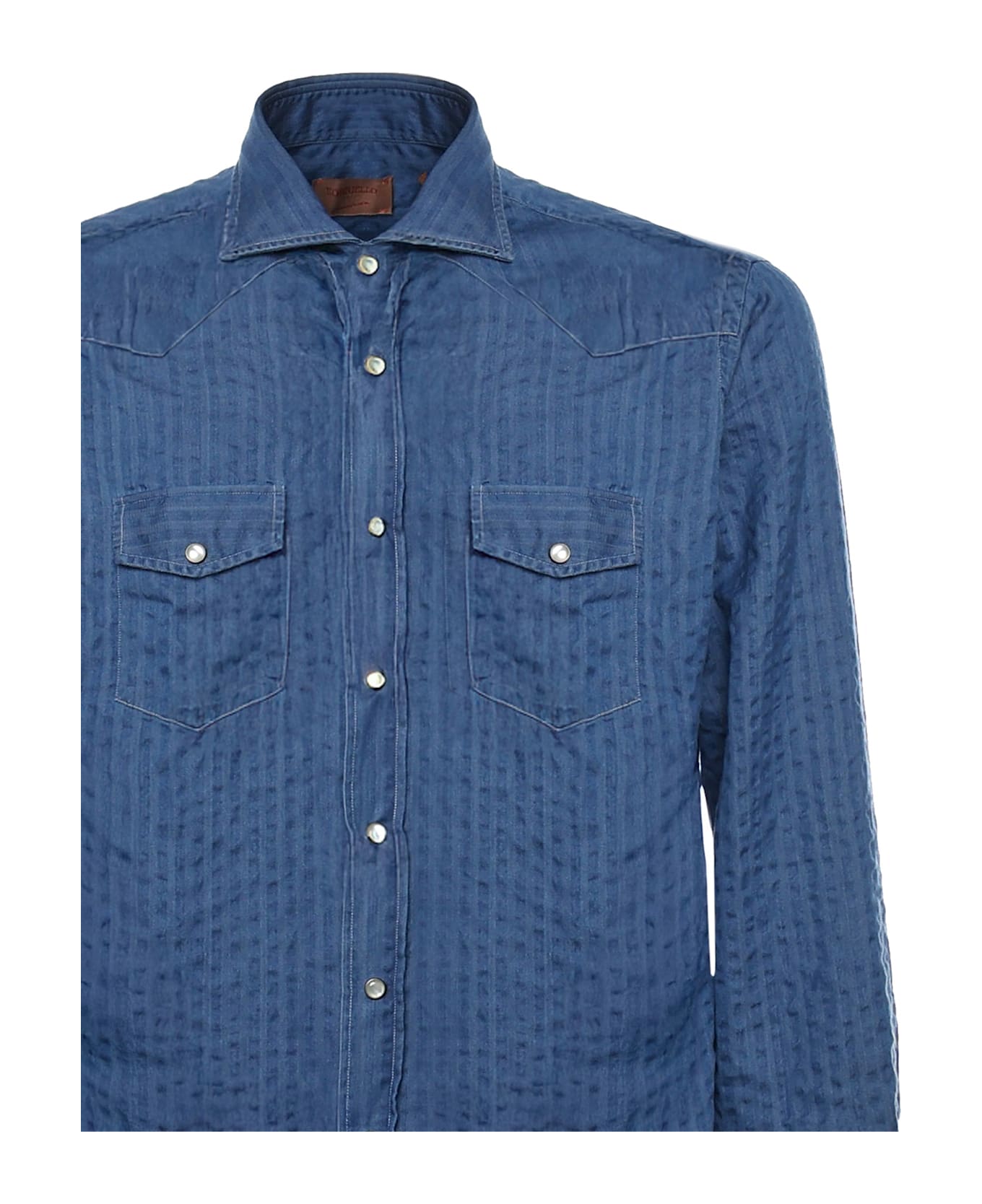 Borriello Napoli Denim Shirt - Blue
