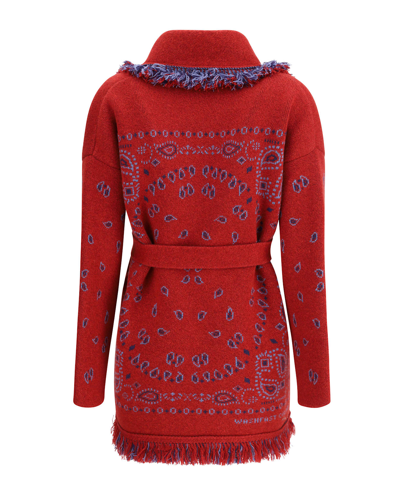 Alanui Bandana Jacquard Cardigan