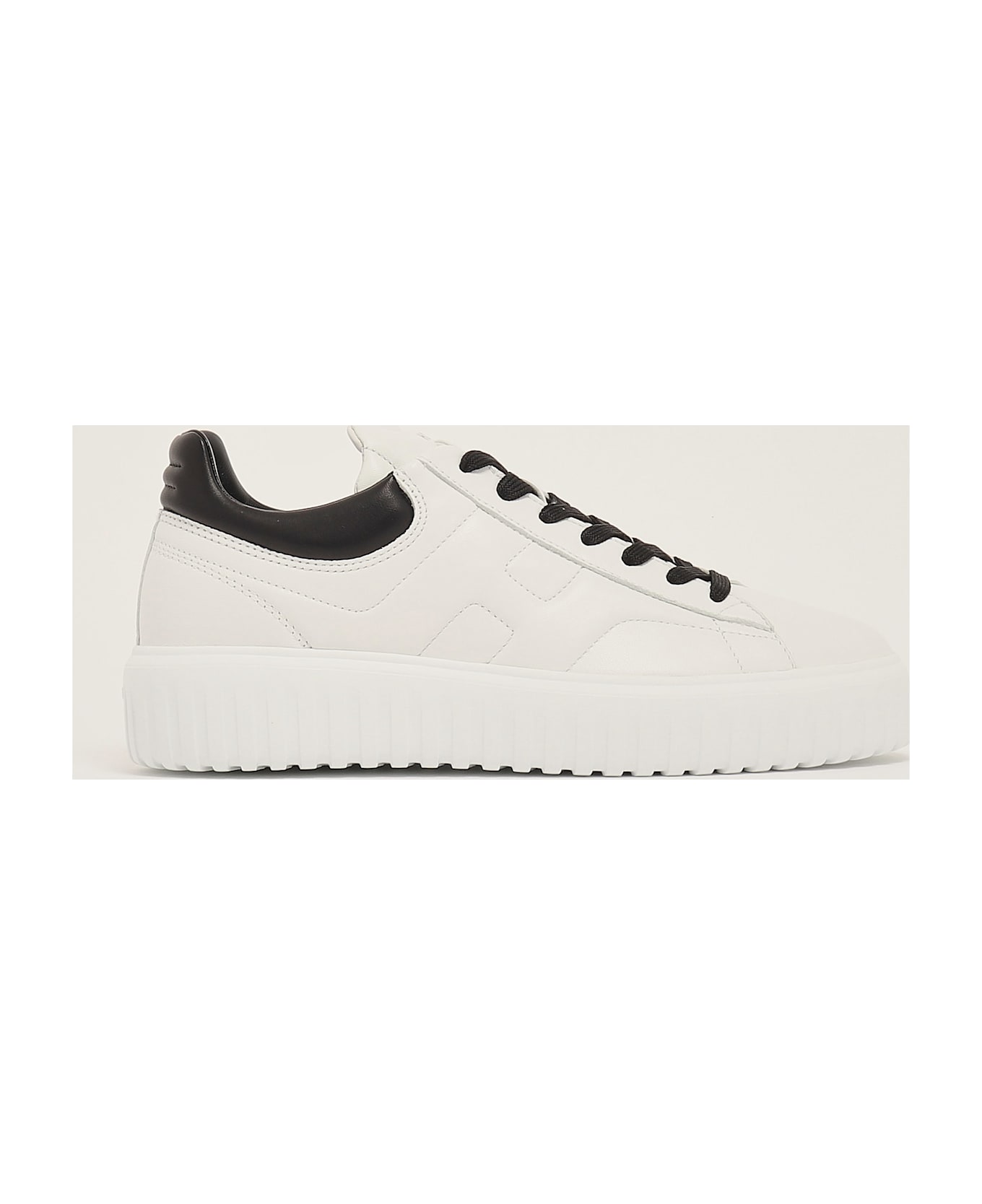 Hogan H-stripes Allacciata H Sneaker - BIANCO