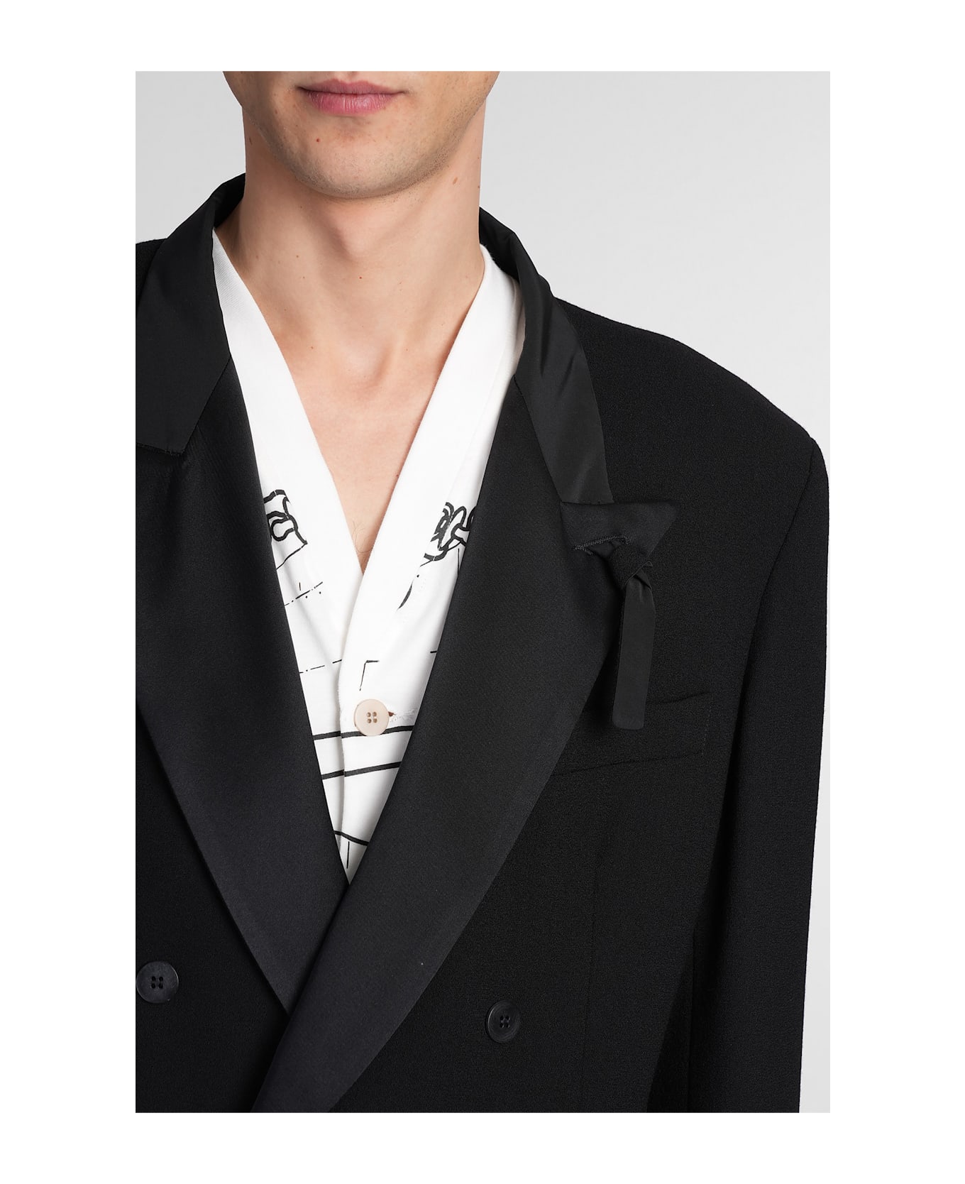 Magliano Blazer In Black Wool - Black