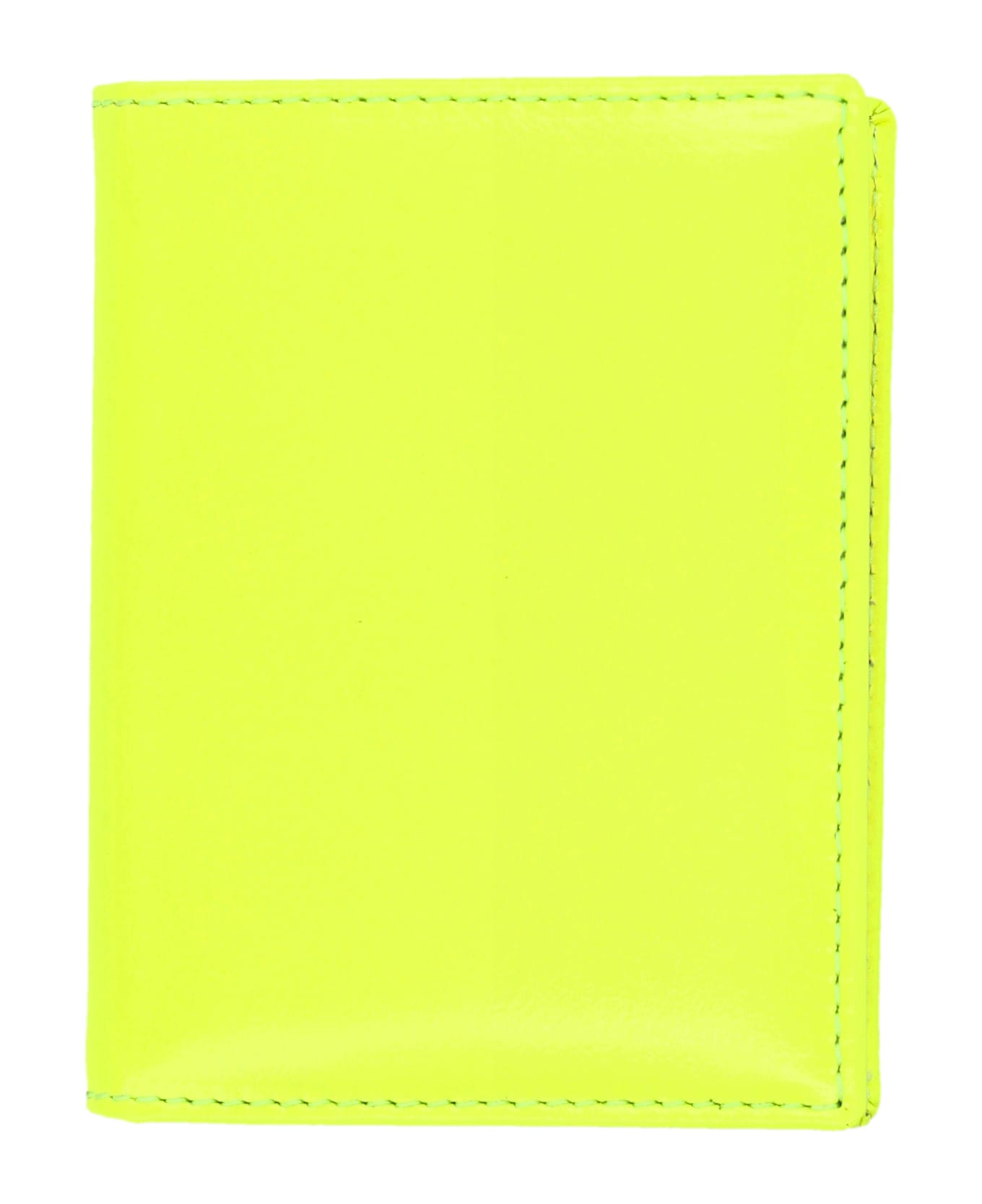 Comme des Garçons Wallet Super Fluo Cardholder - YELLOW/LIGHT ORANGE 財布