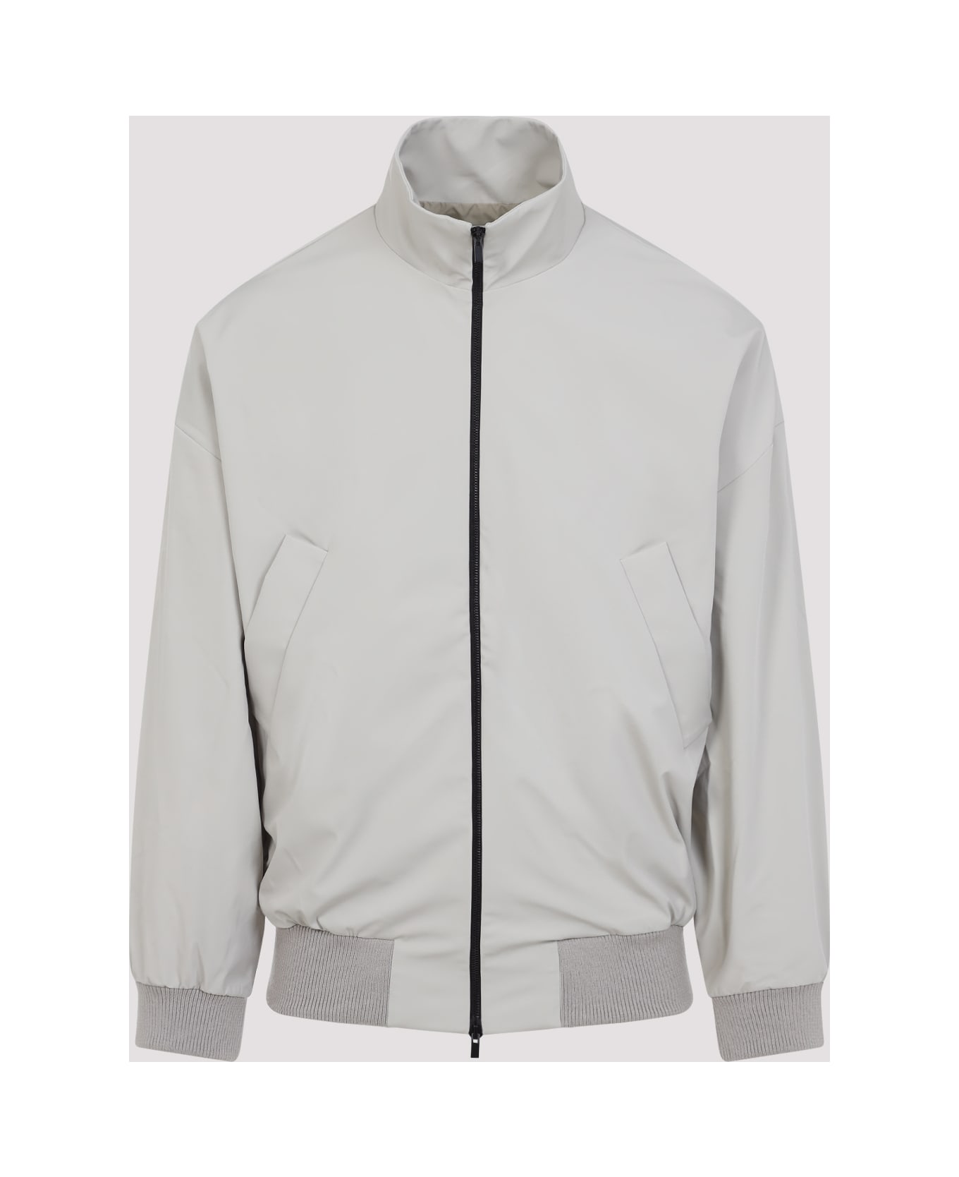 Fear of God High Neck Track Jacket - Cement