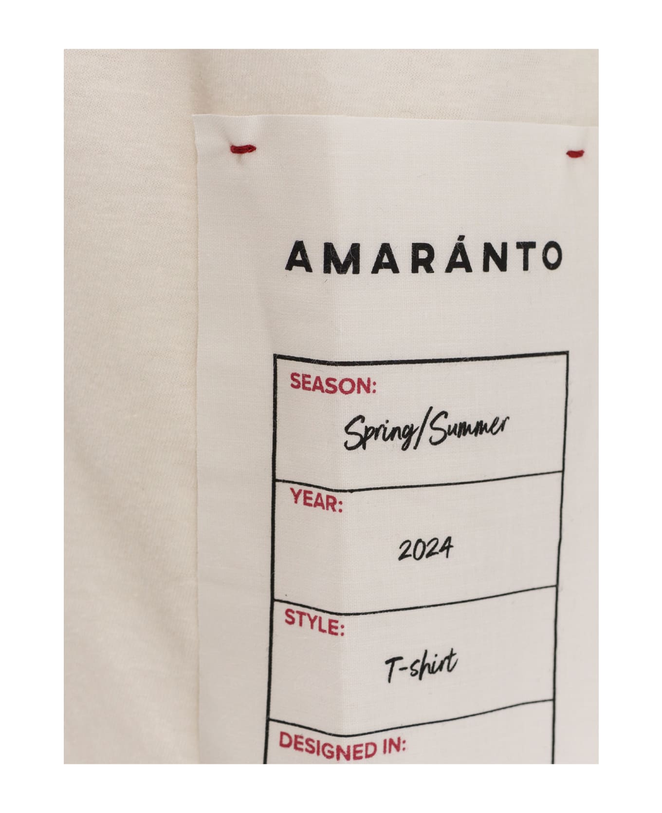 Amaranto Top - White