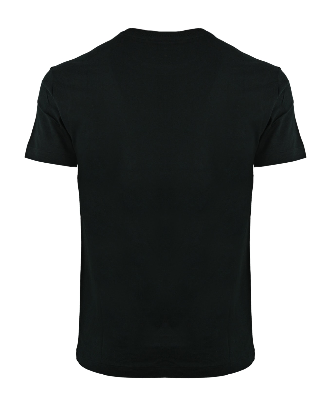 Polo Ralph Lauren Pony Logo T-shirt In Cotton - Black
