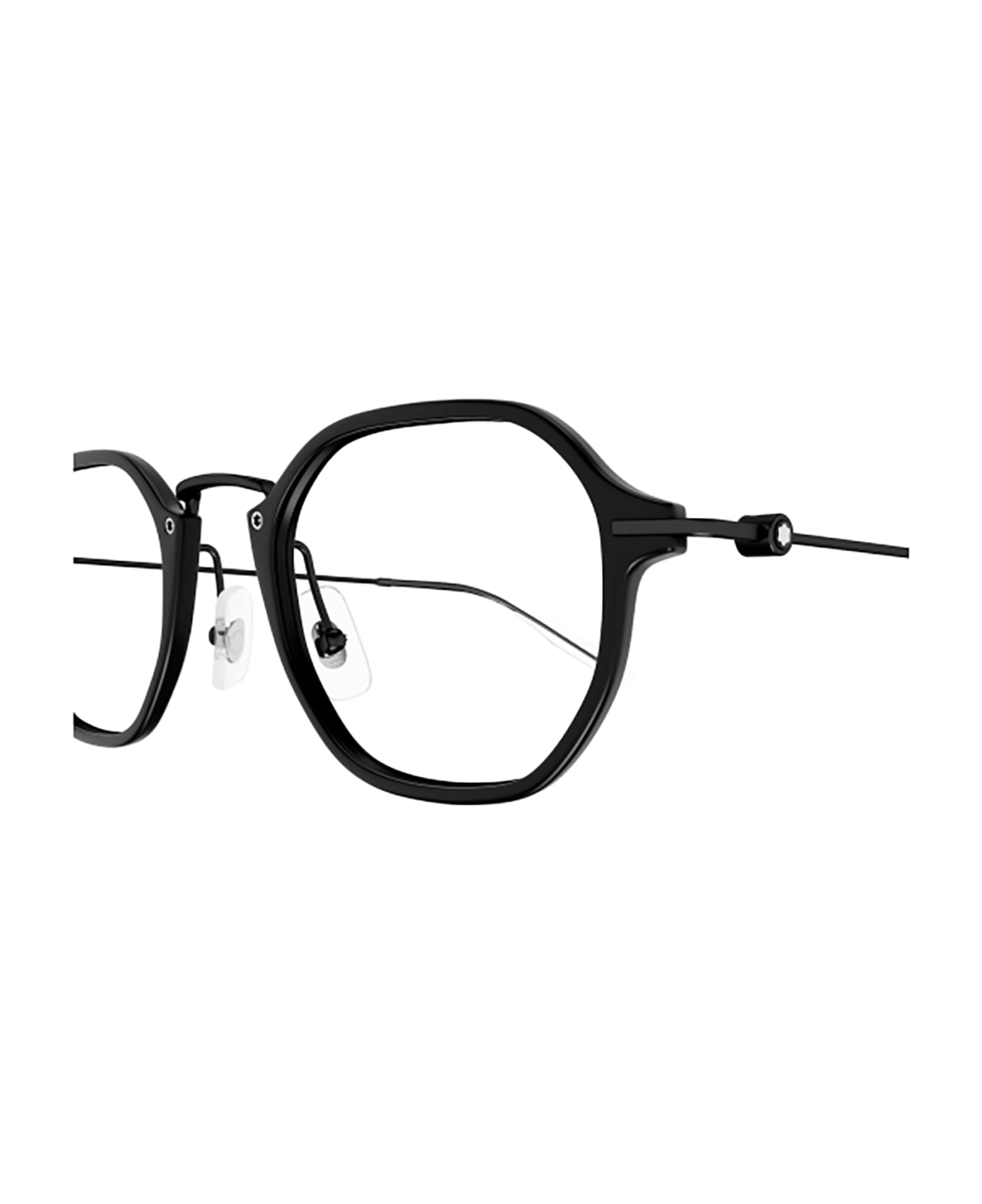 Montblanc MB0296O Eyewear - Black Black Transpare アイウェア