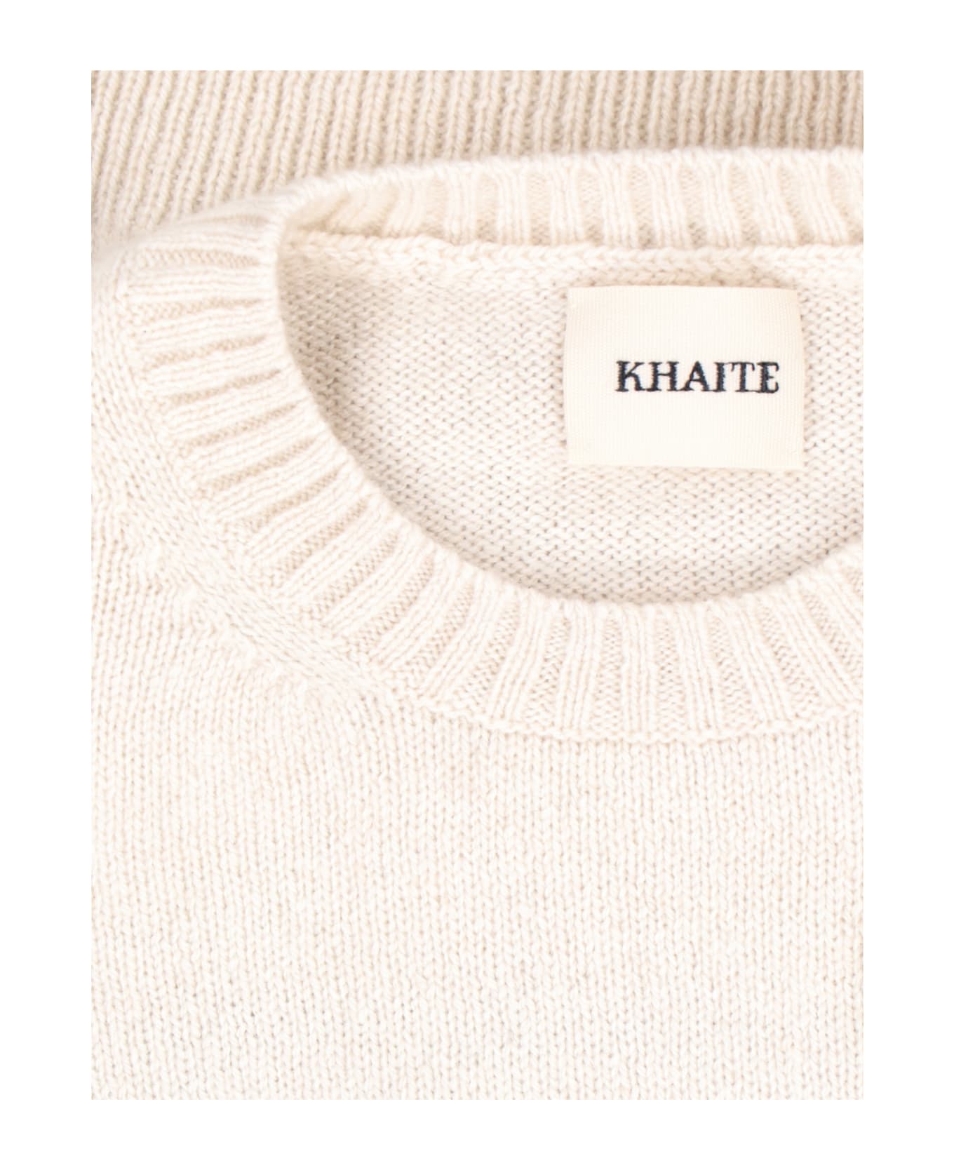 Khaite Striped Sweater - Crema ニットウェア