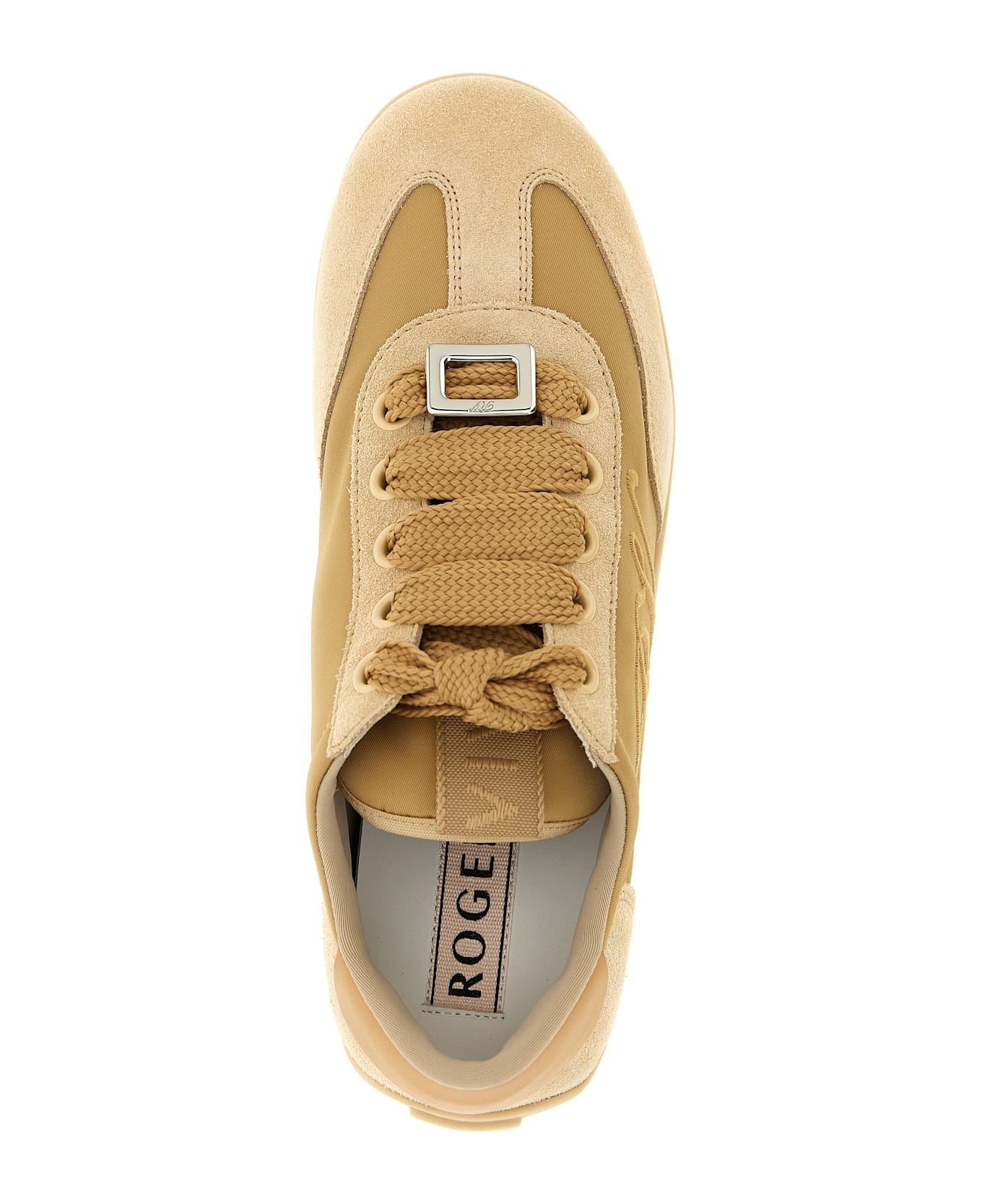 Roger Vivier 
viv Low
 Sneakers - Beige