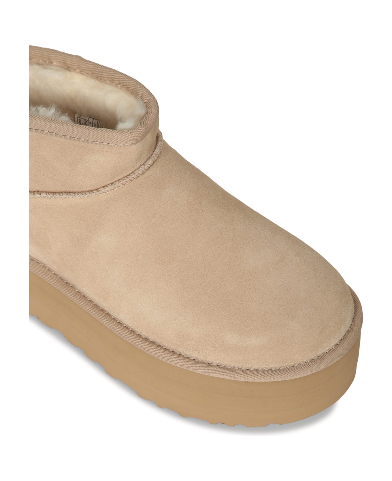 UGG Ultra Mini Platform Sand Boots - Beige ブーツ