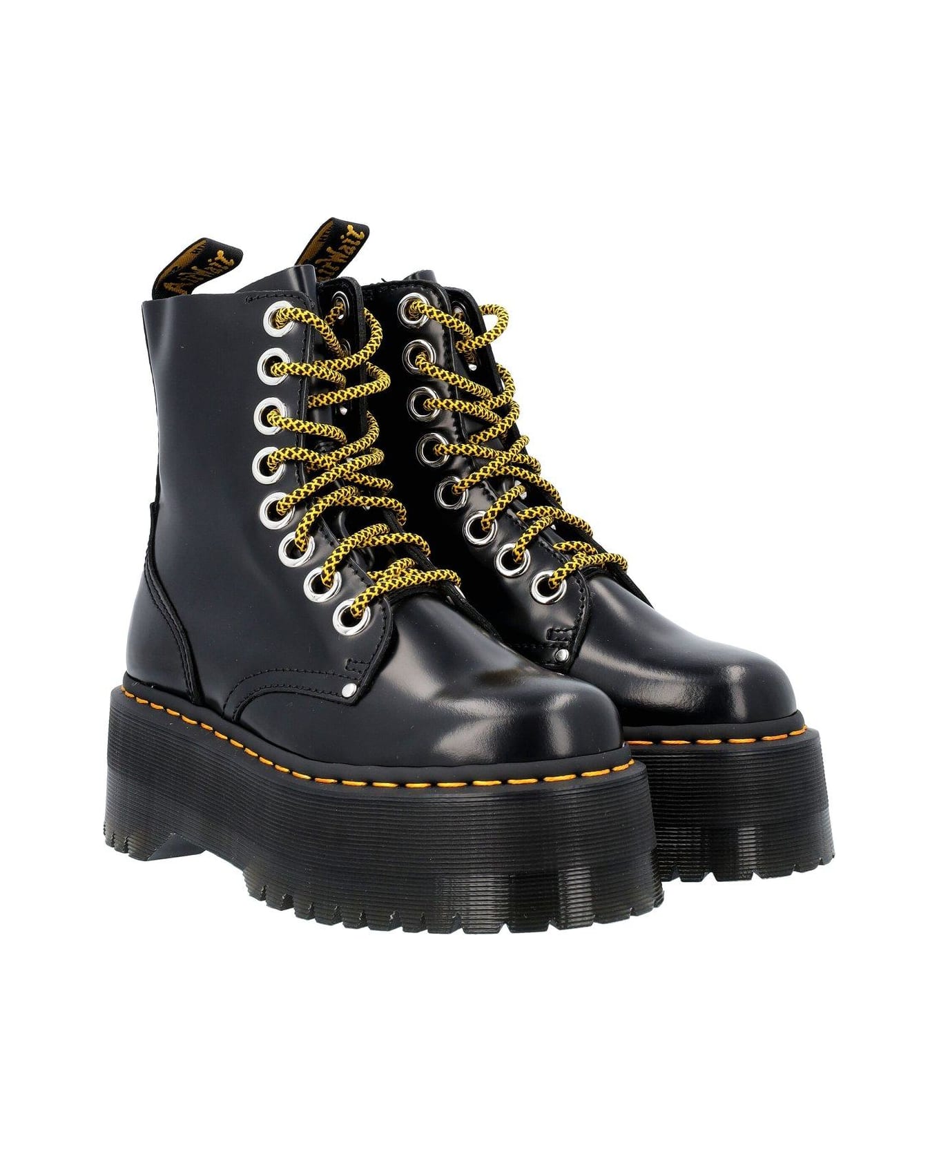 Dr. Martens Jadon Max Platform Boots - Black