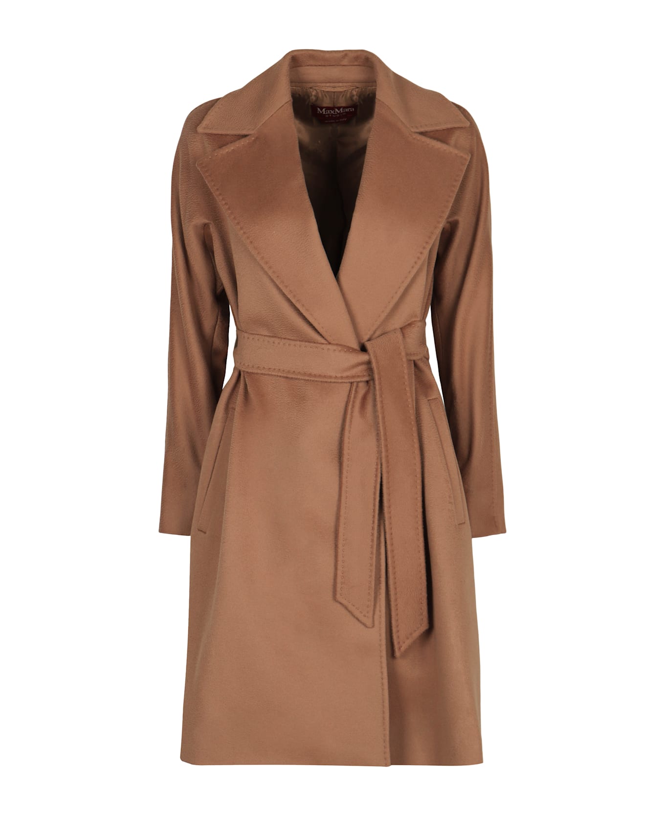 Max Mara Studio Wool Bathrobe - Camel