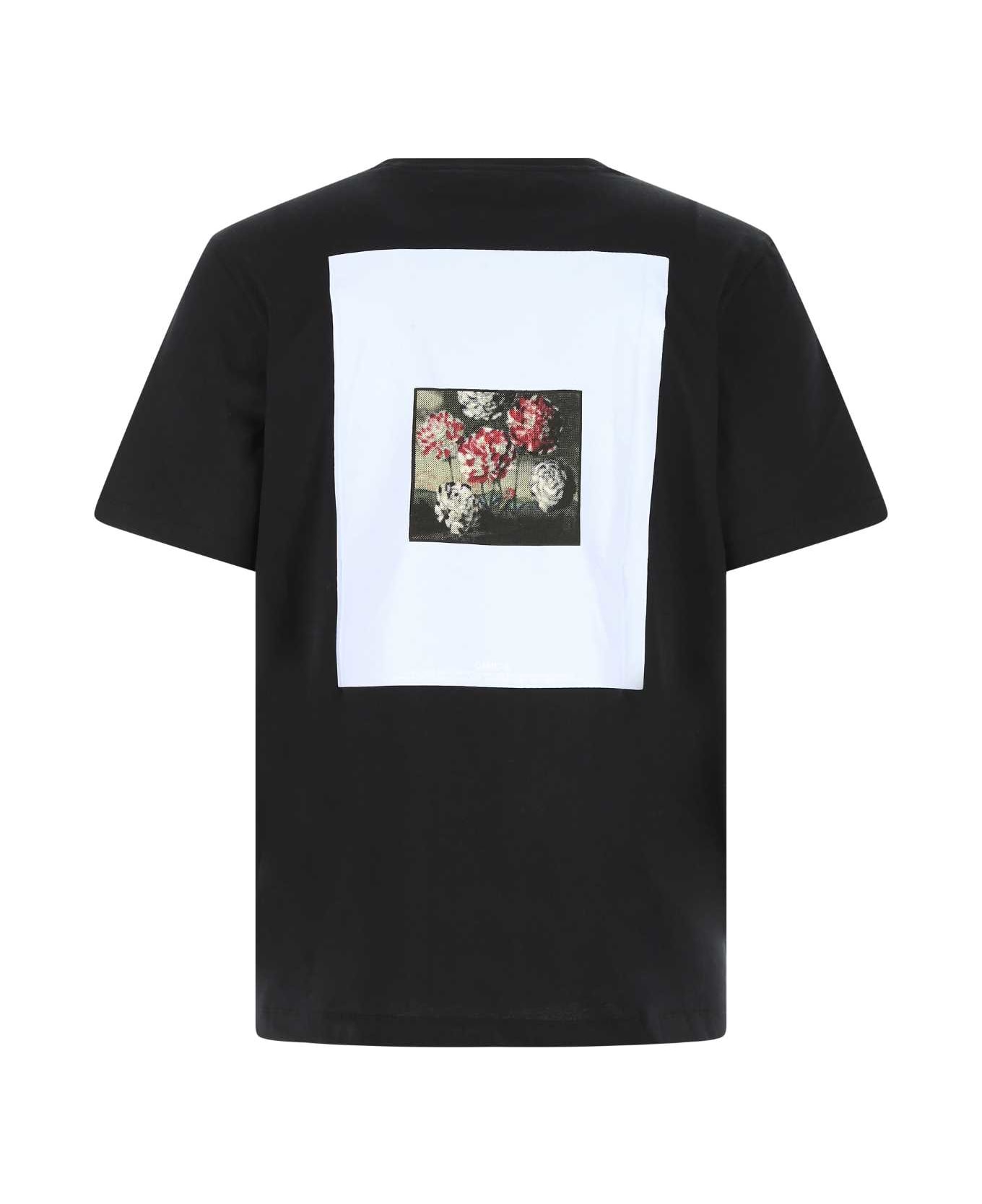 OAMC Black Cotton T-shirt - 001