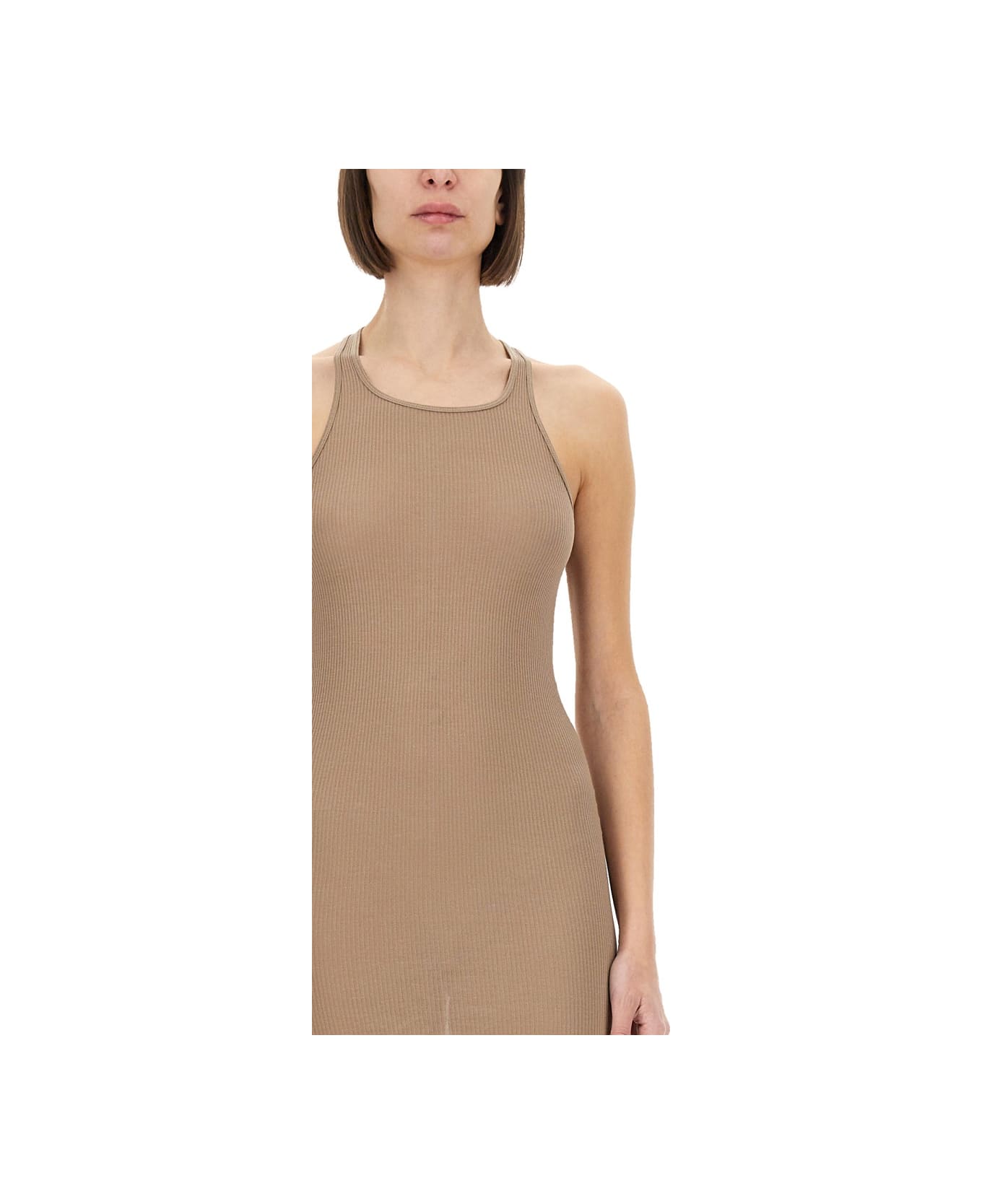 Rick Owens Tank Top Dress - NUDE