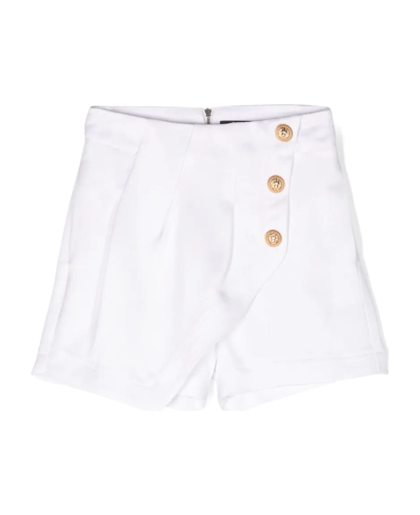 Balmain Shorts White - White