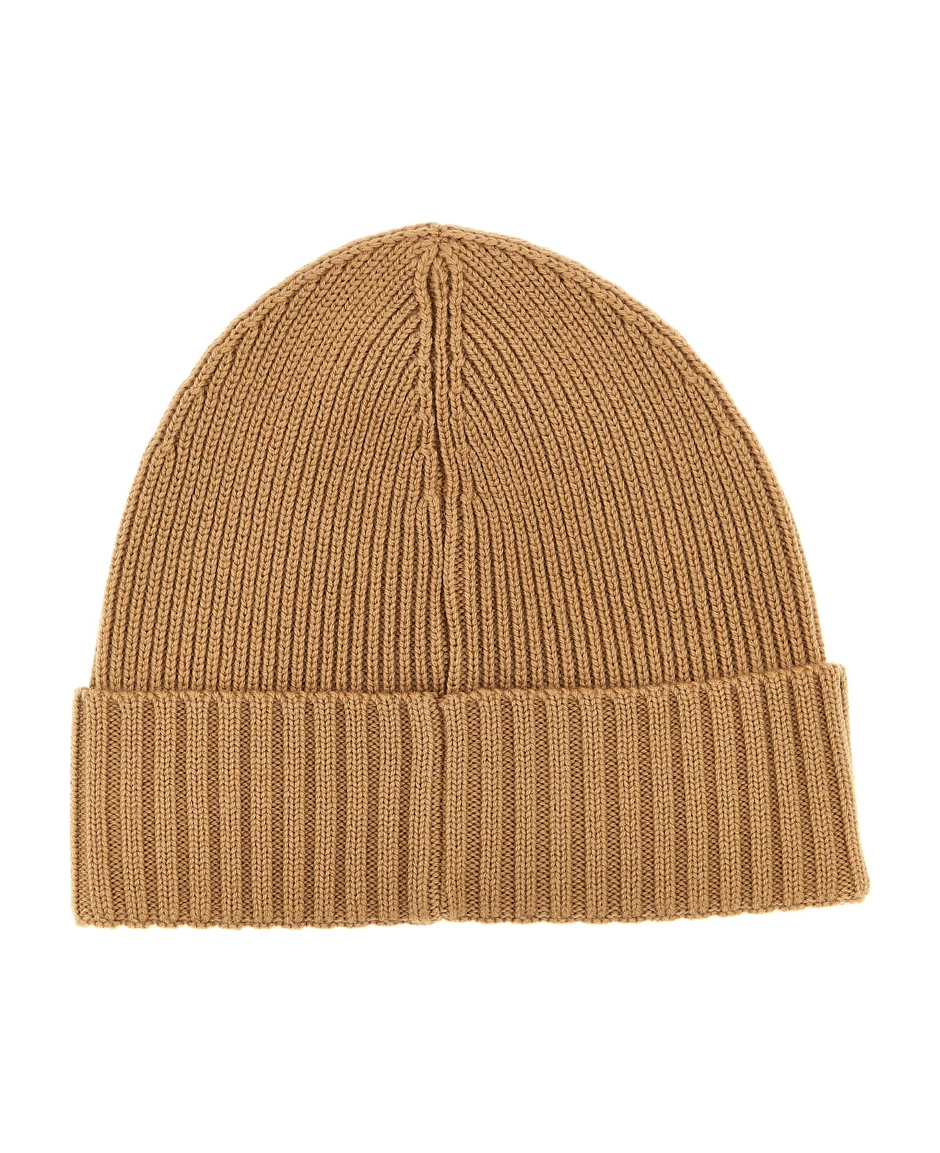 Hugo Boss Ribbed Cap - Medium Beige