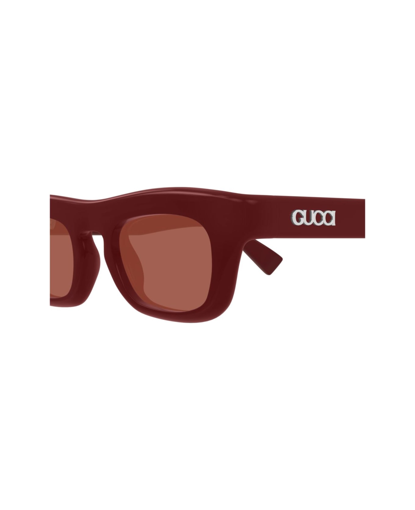 Gucci Eyewear Gg1777s-002 Burgundy-burgundy-brown - BURGUNDY-BURGUNDY-BROWN