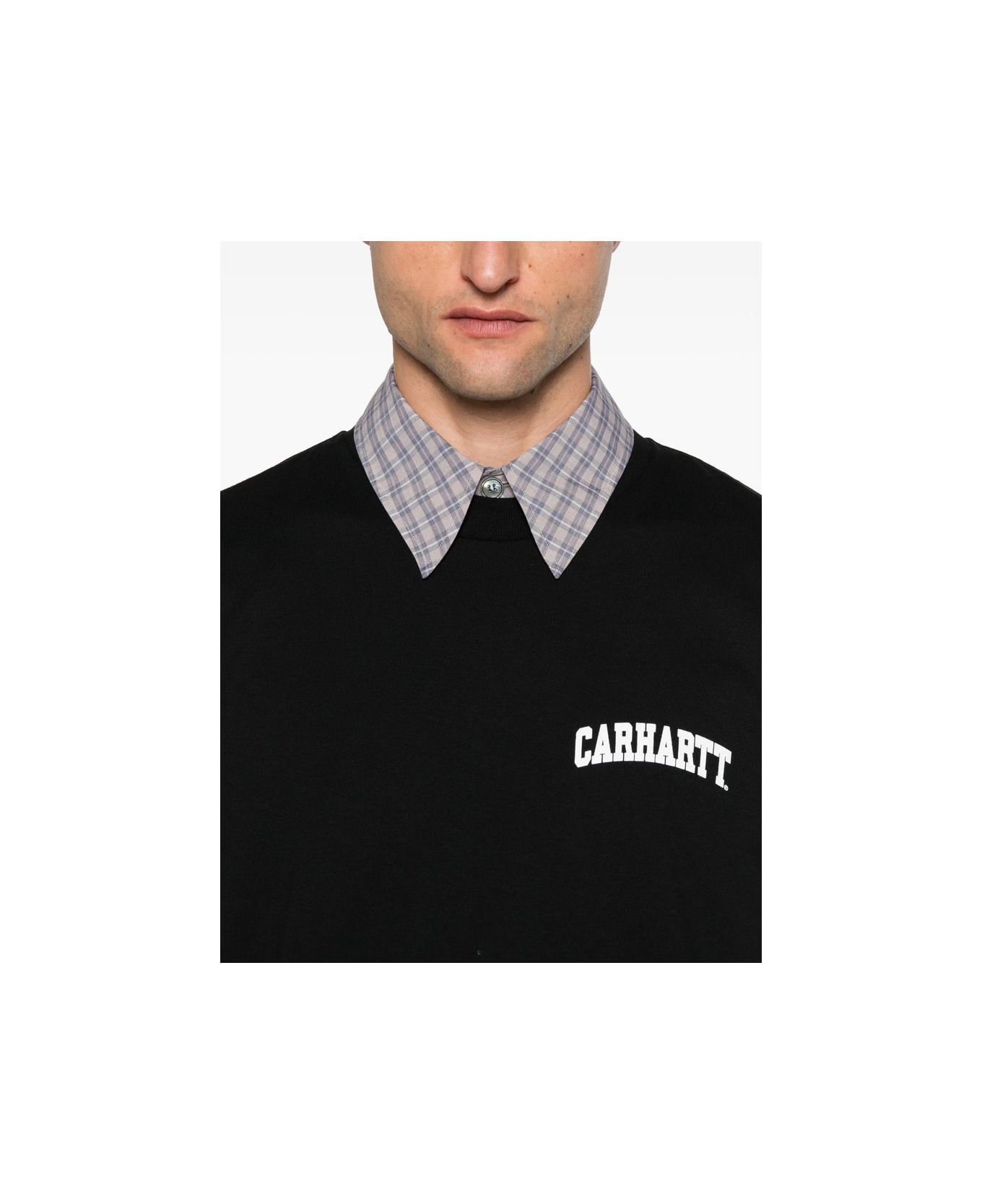 Carhartt T-shirt - BLACK/WHITE シャツ