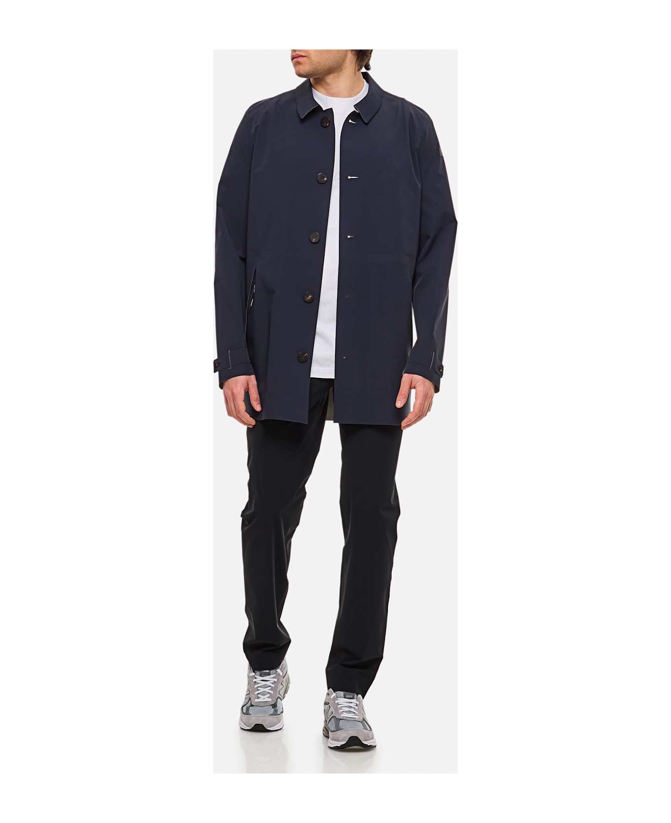 RRD - Roberto Ricci Design Montecristo Color Dust Trench - Blue