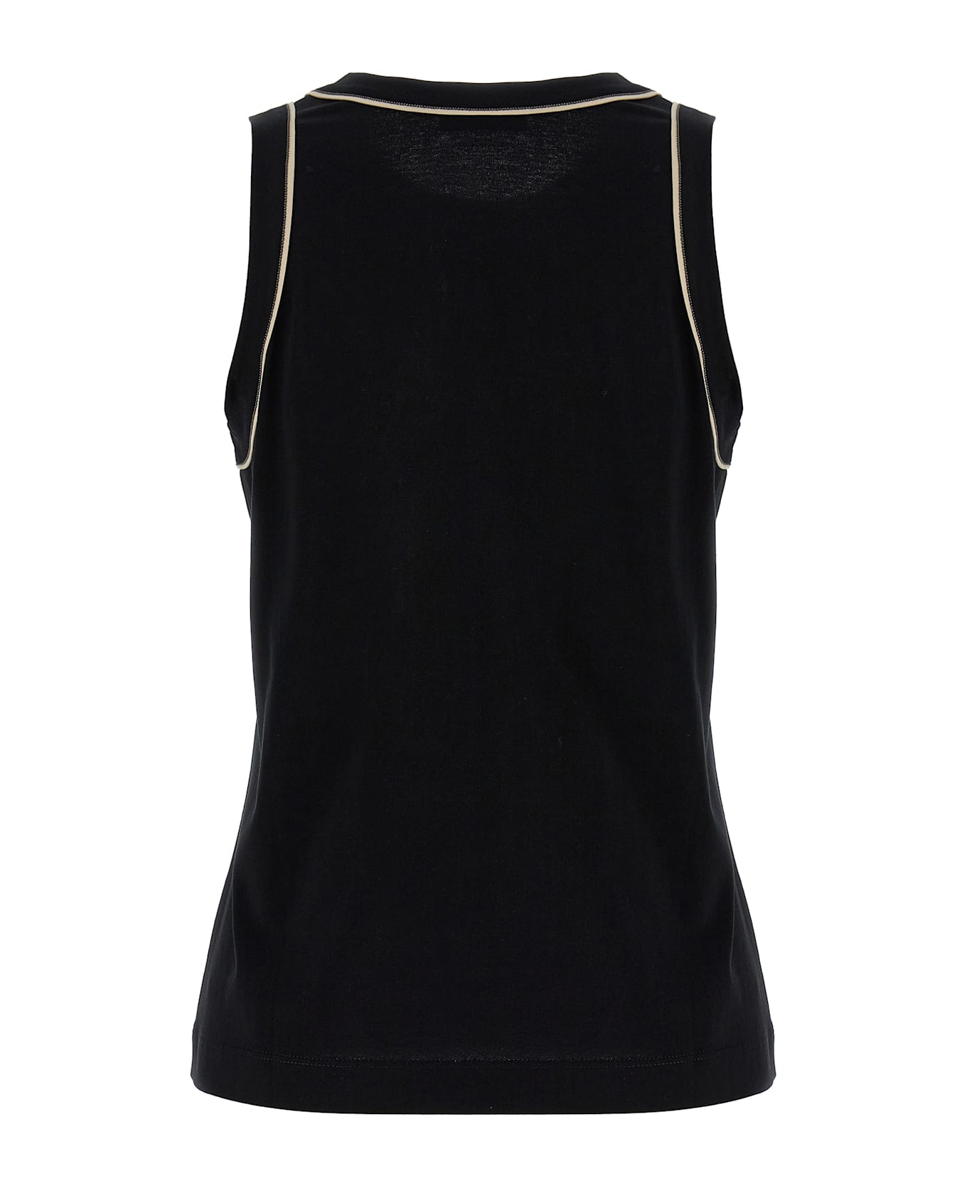 Brunello Cucinelli Tank Top Monile - Black  