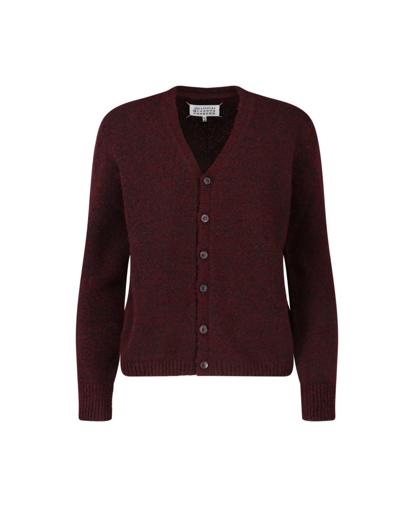 Maison Margiela Wool Blend Cardigan - Red