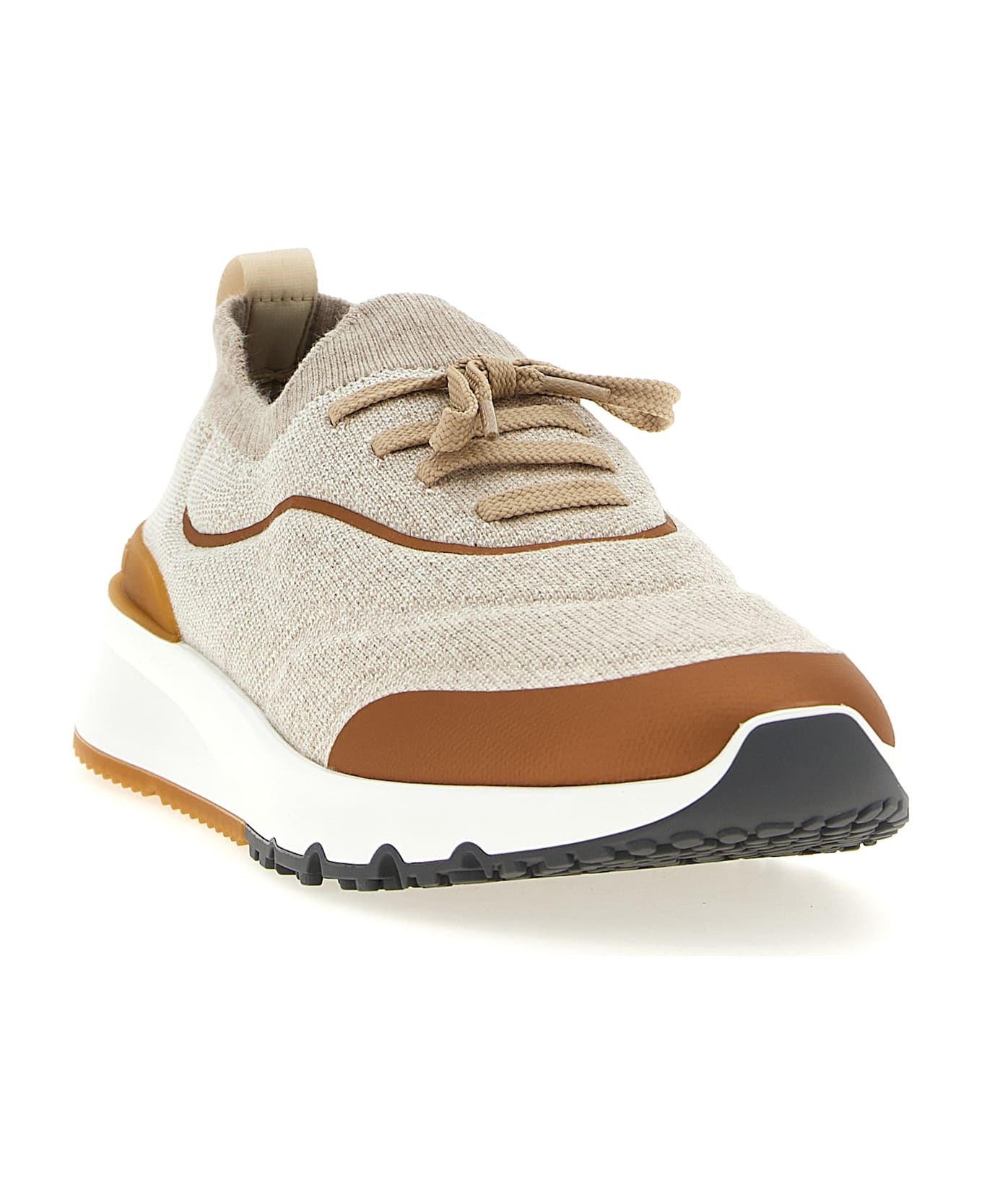 Brunello Cucinelli 'runners' Sneakers - Beige