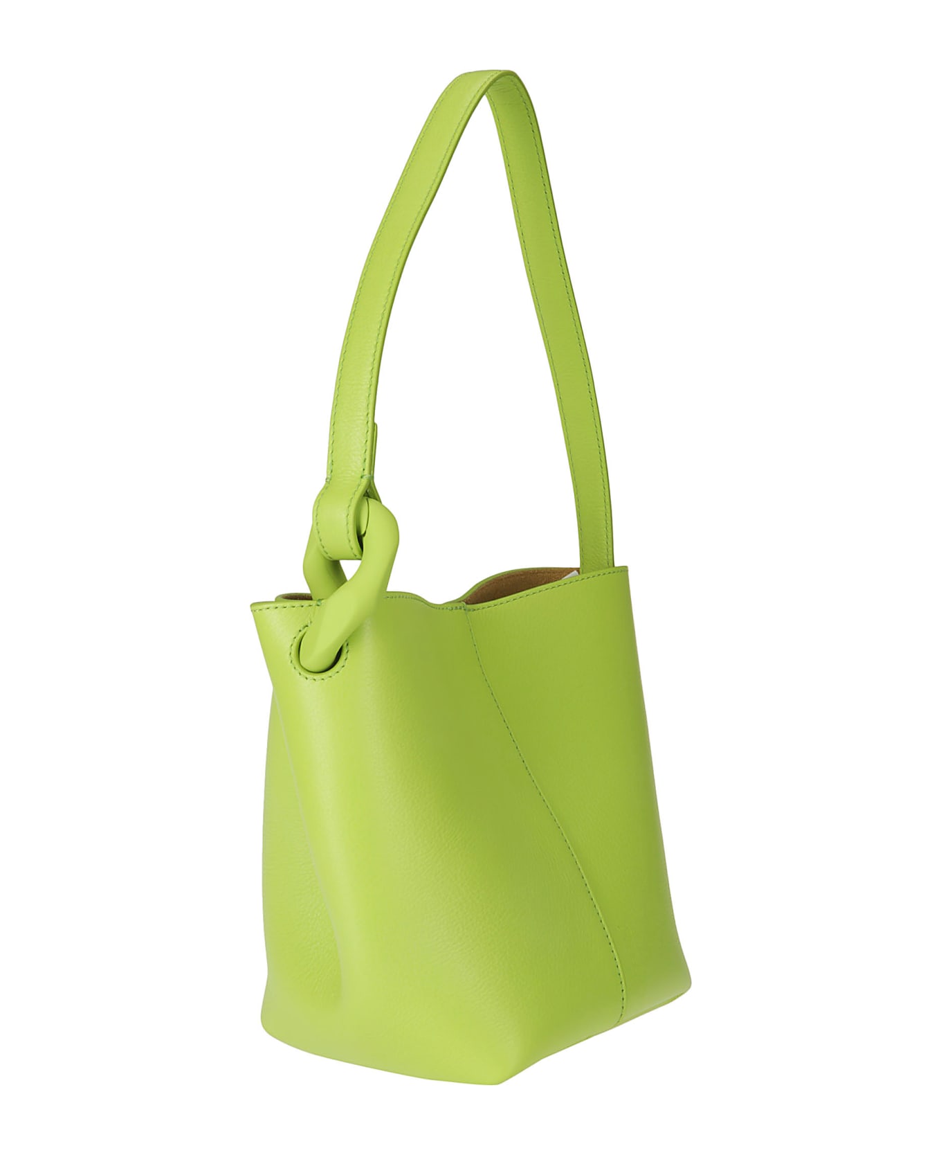 J.W. Anderson The Jwa Corner Small Bucket - LIME トートバッグ